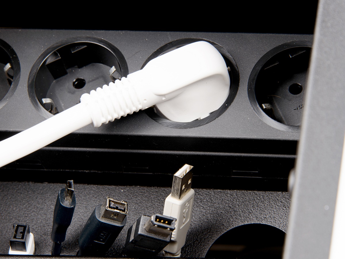 Kenson Kabelstøtte Mini (sort) Diverse kontor