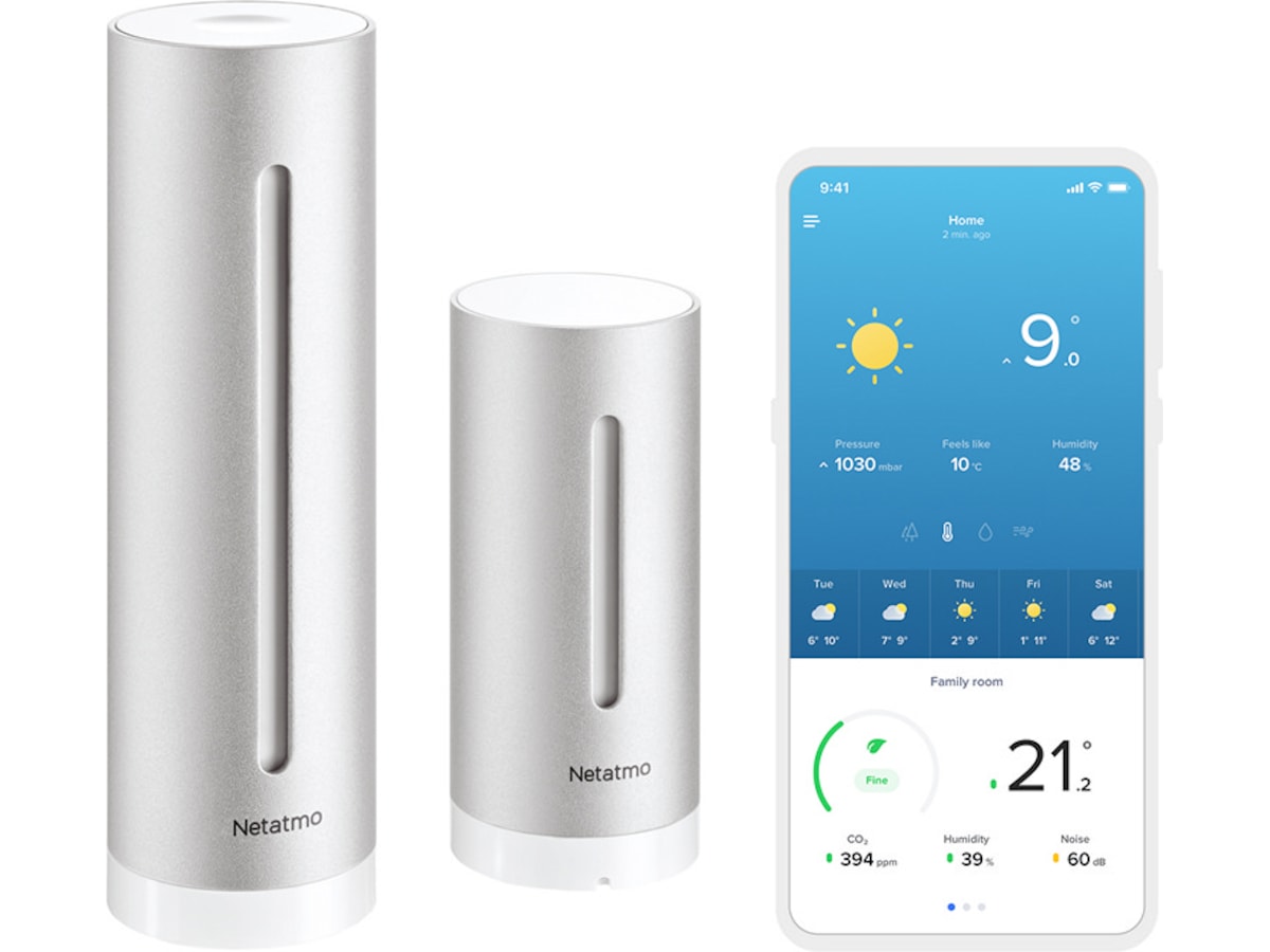 Netatmo Smart Værstasjon Værstasjoner