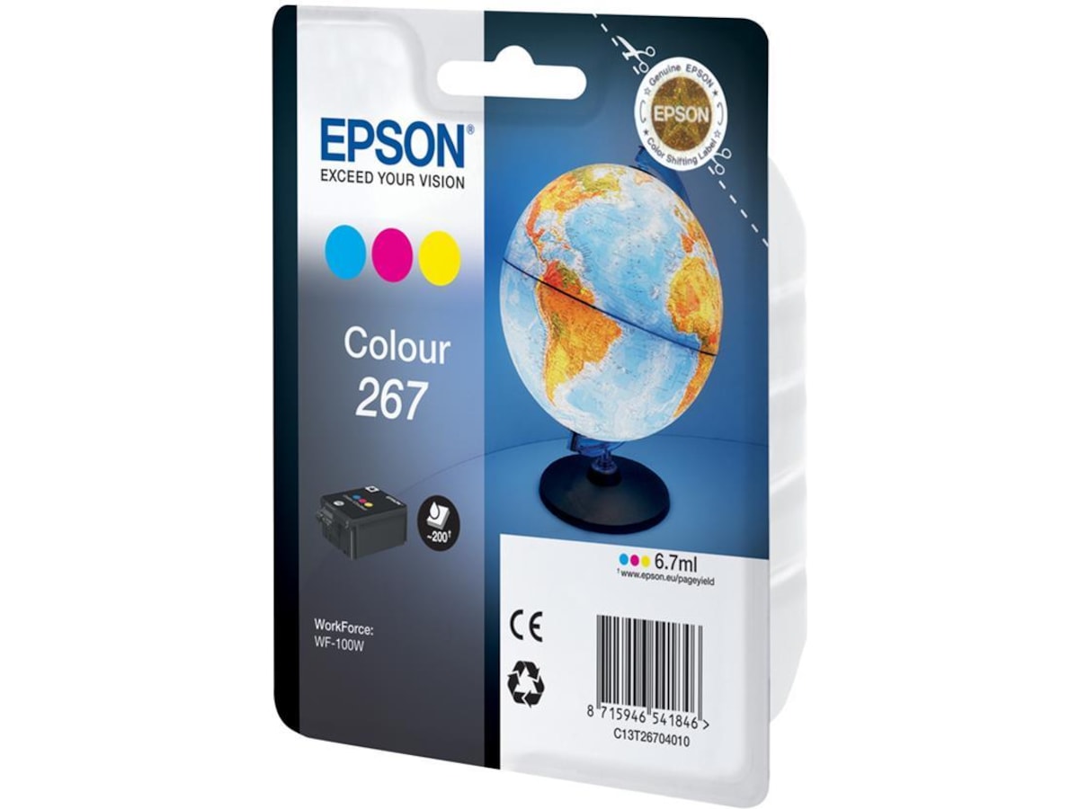Epson Blekk 267 Tri-Color Blekkpatroner