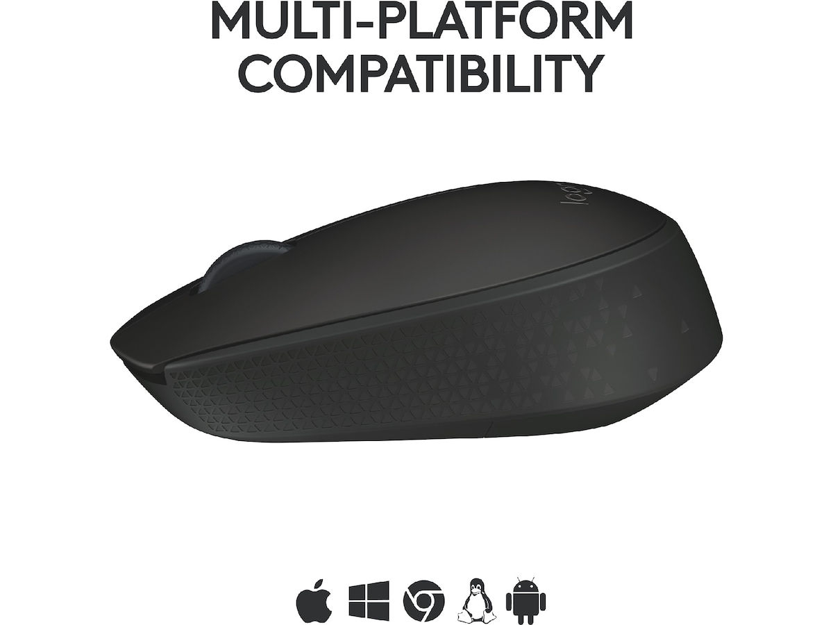 Logitech M171 Trådløs Mus Sort Mus