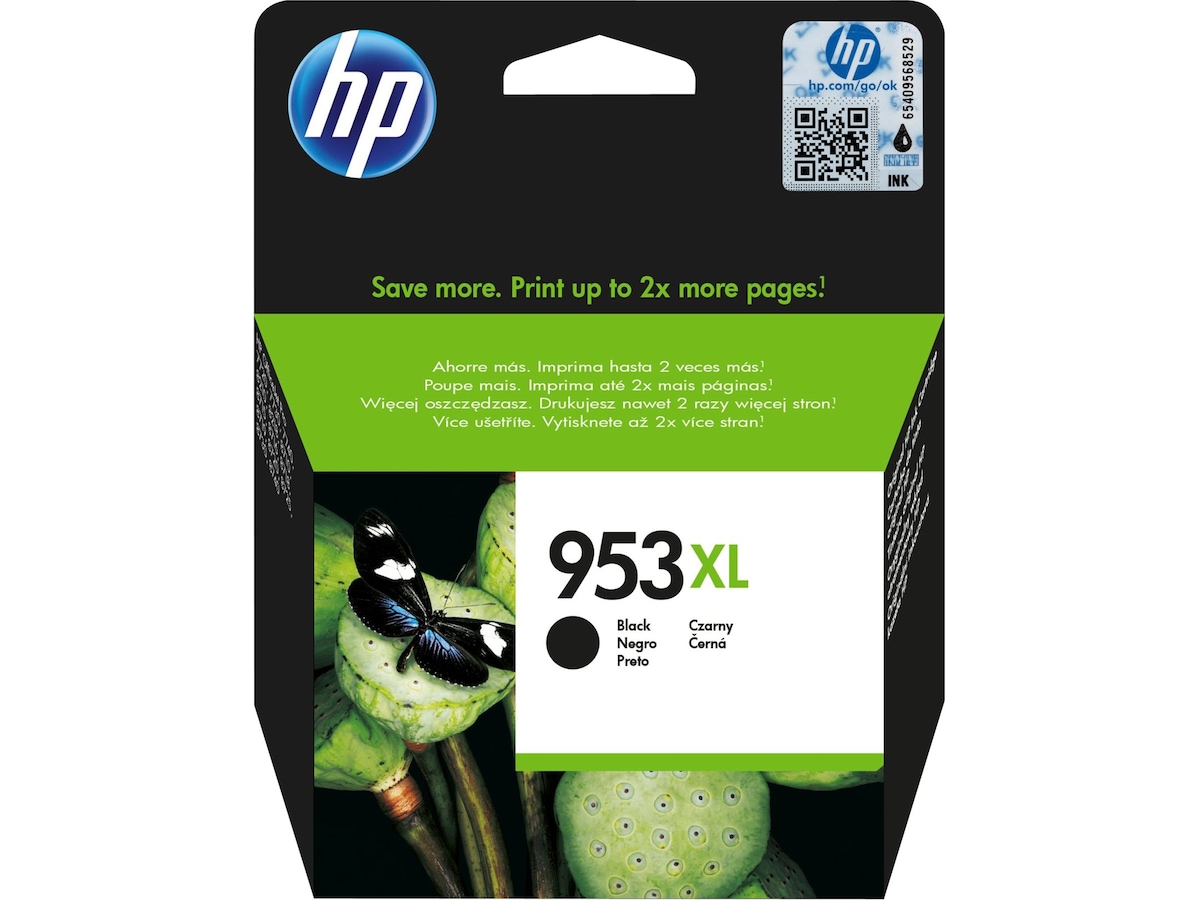HP Blekk 953XL Sort Blekkpatroner