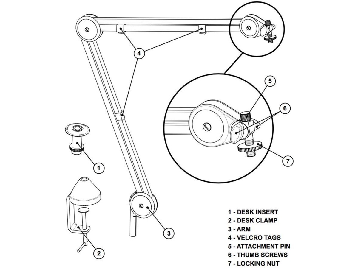 Røde PSA1 Studioarm Mikrofon
