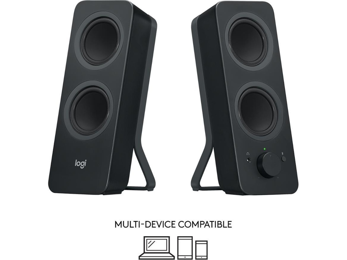 Logitech Z207 Trådløse PC Høyttalere 2.0 Høyttalere