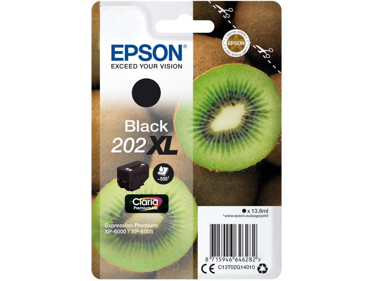 Epson 202XL sort Blekkpatroner