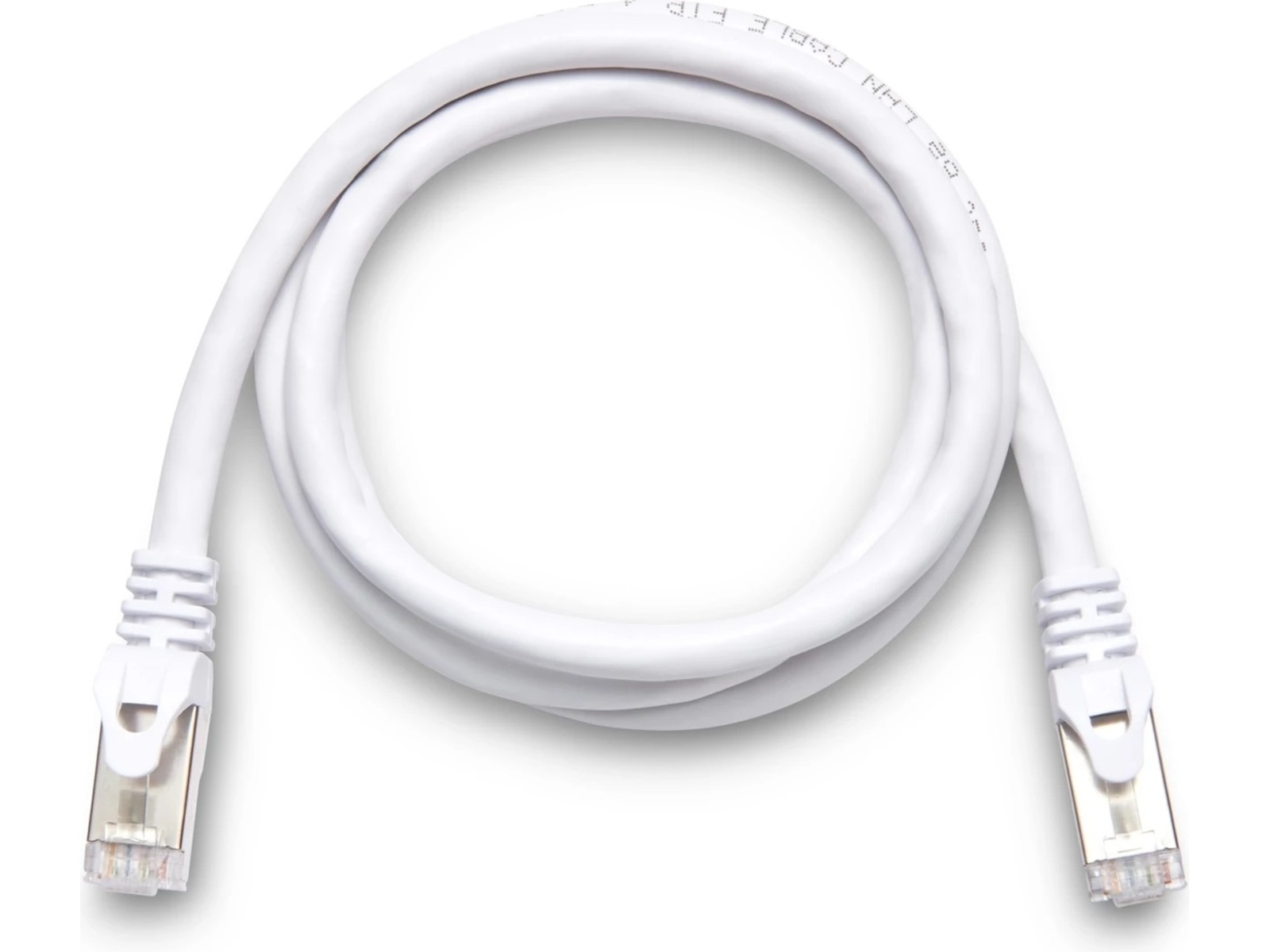 Andersson Nettverkskabel Cat6a 1m (hvit) Nettverkskabler