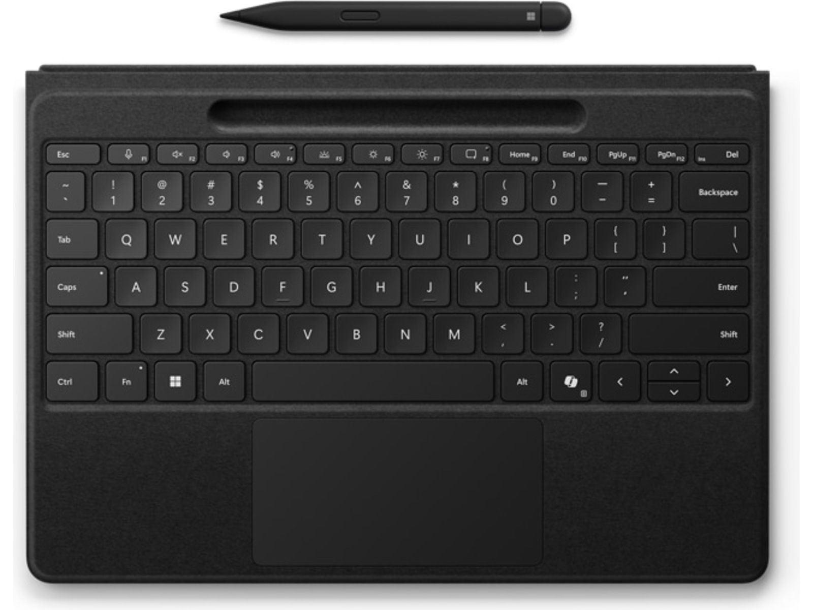 Microsoft Surface Pro 13" Flex Keyboard (sort) Tastatur og stylus