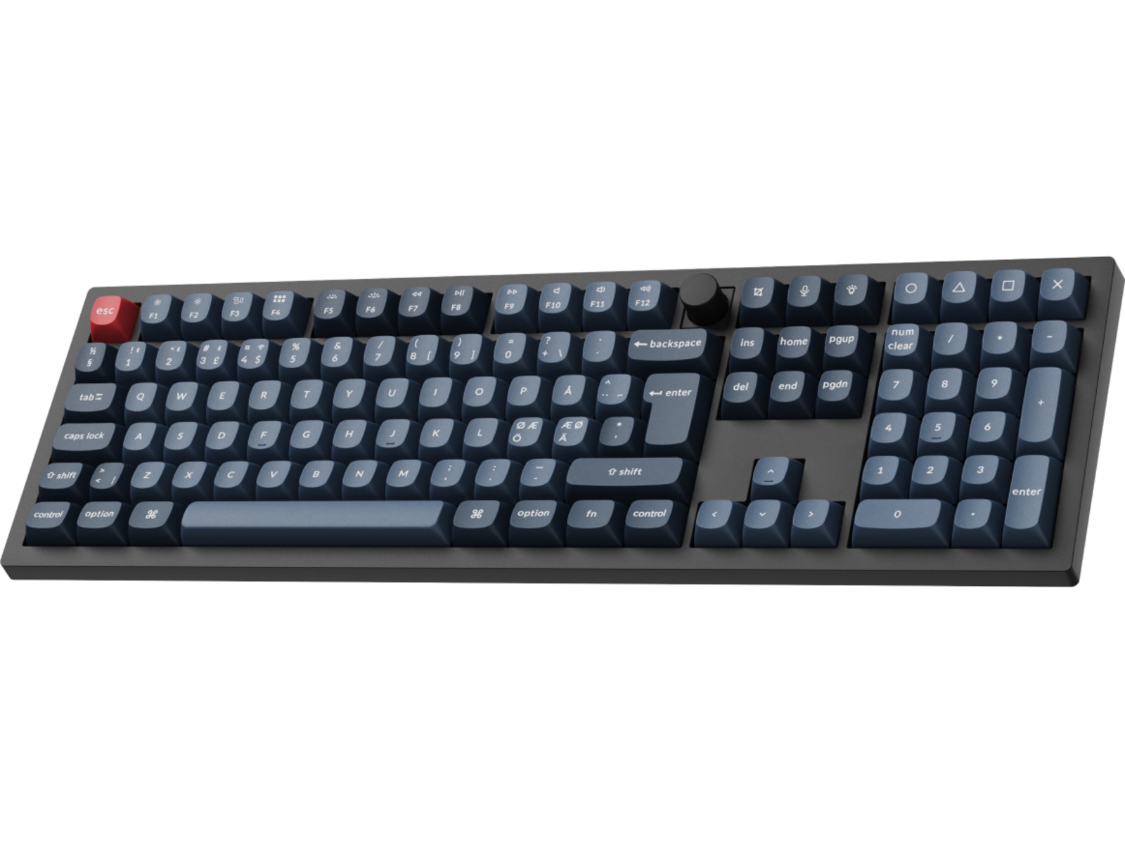 Keychron V6 MAX Gateron Jupiter Brown trådløst gamingtastatur Gamingtastatur