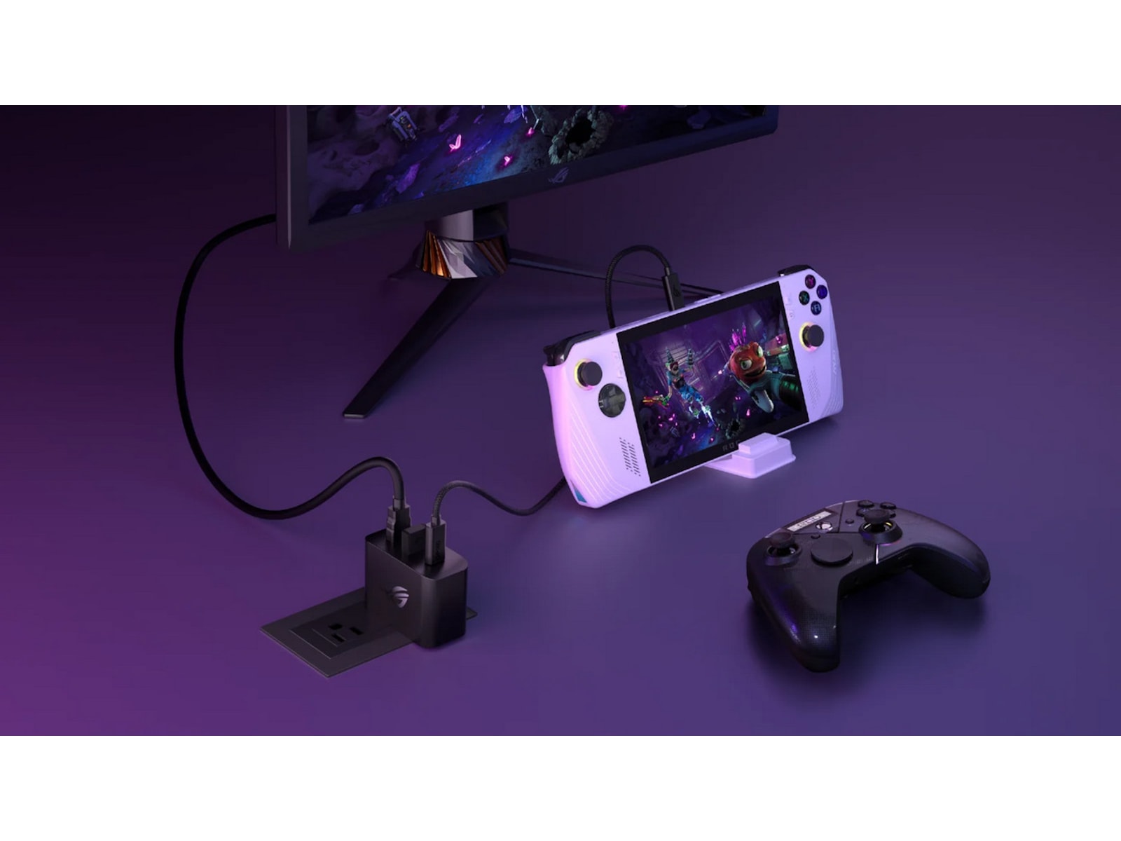 ASUS ROG Ally Gaming Charger Dock Tilbehør