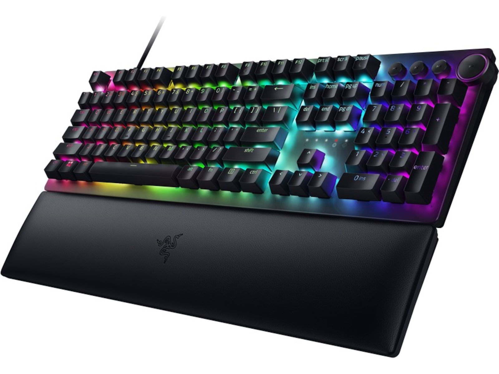 Razer Huntsman V2 (sort) Gamingtastatur