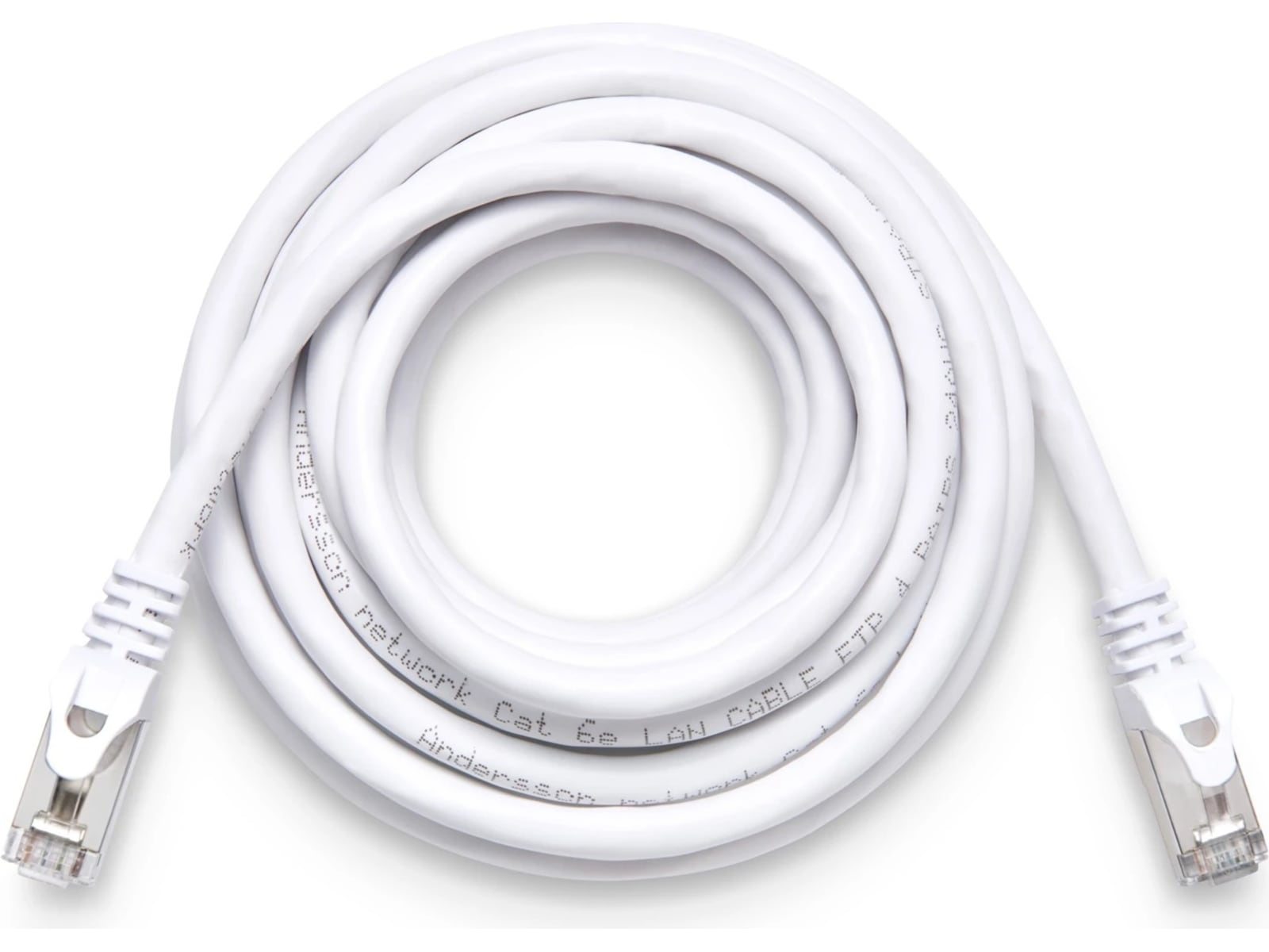 Nettverkskabel CAT6e 3m (hvit) Nettverkskabler