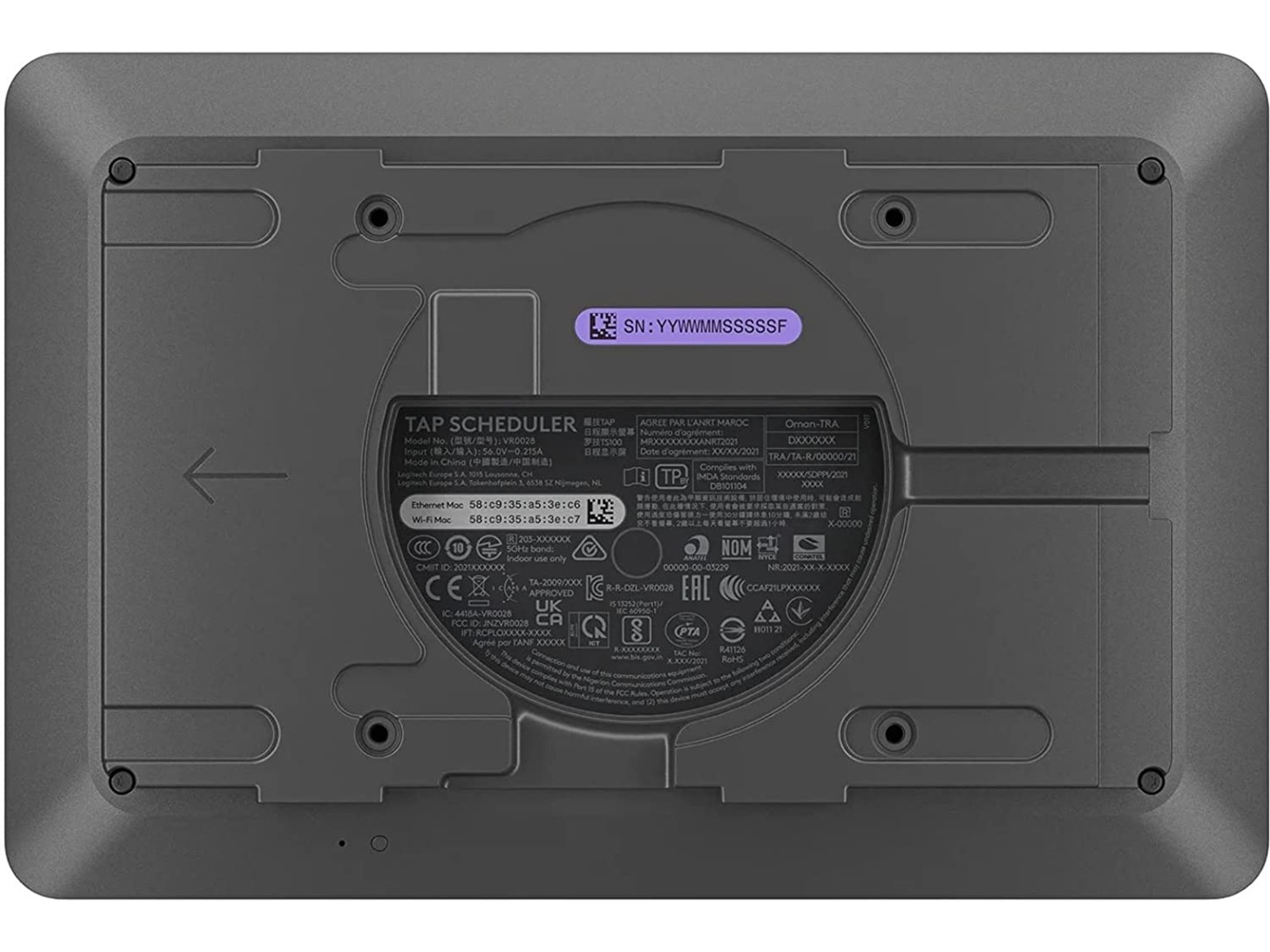 Logitech TAP Scheduler (graphite) Videokonferanse