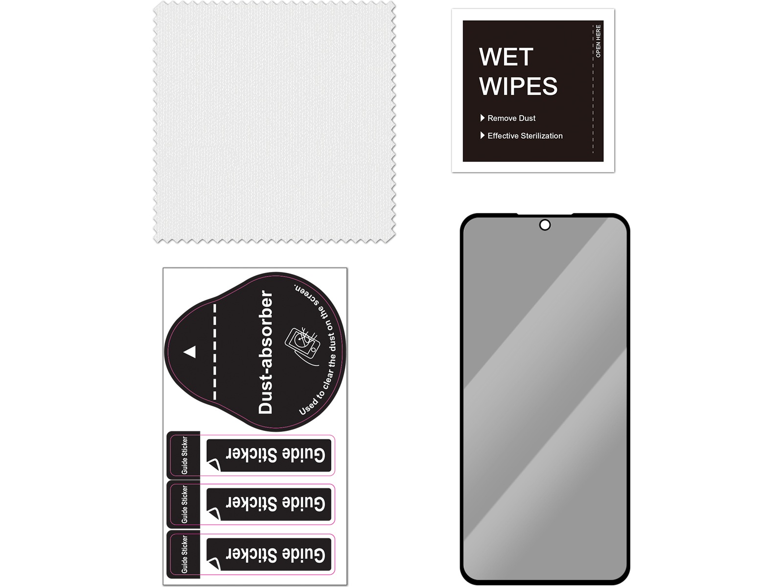 iiglo Galaxy S23 FE Privacy Skjermbeskytter Skjermbeskyttelse