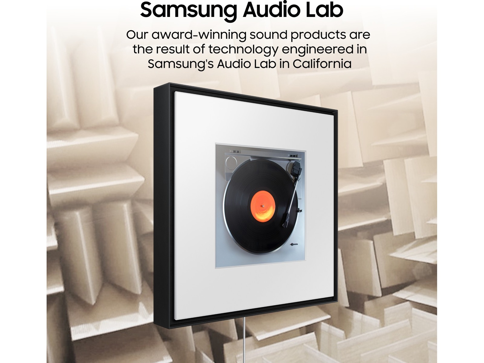 Samsung Music Frame HW-LS60D/XE Høyttalere