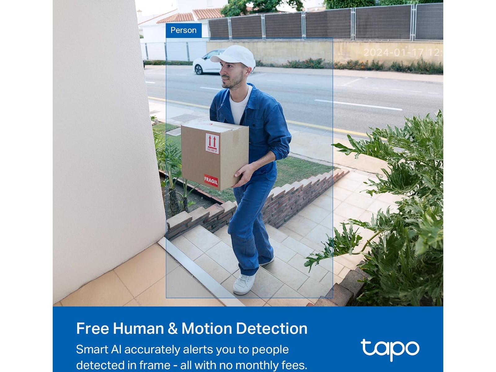 TP-Link Tapo D210 ringeklokke kamera Ringeklokker