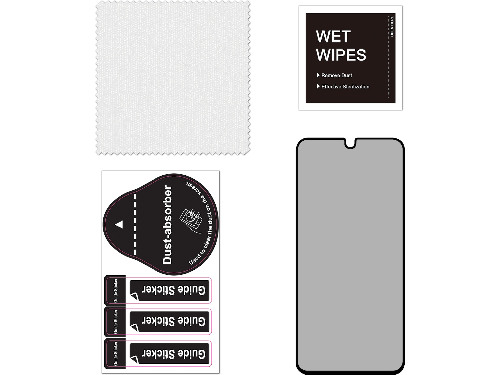 iiglo Galaxy A17 Privacy skjermbeskytter Skjermbeskyttelse