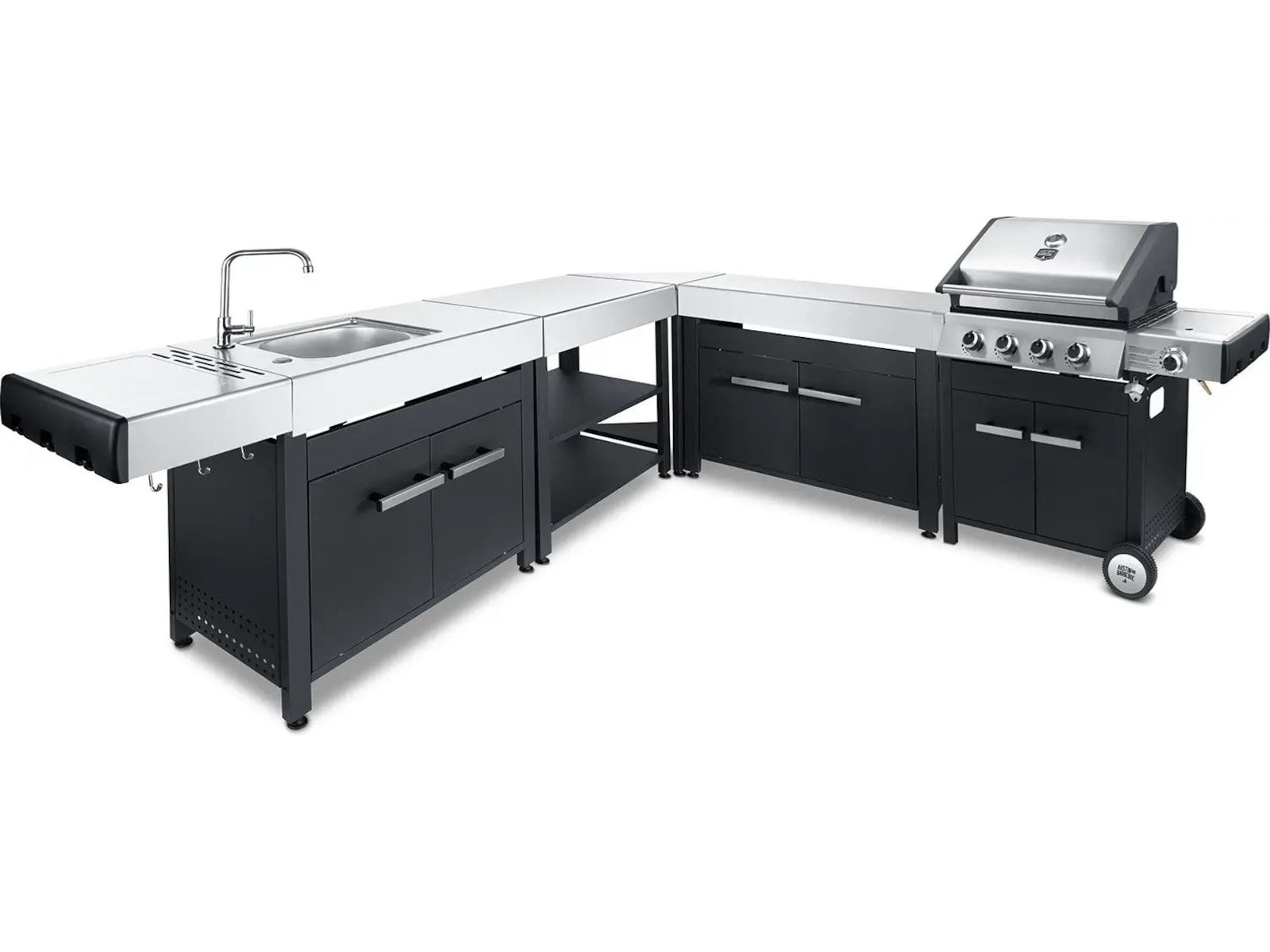 Austin and Barbeque AABQ Classic 4+1B gassgrill Grill