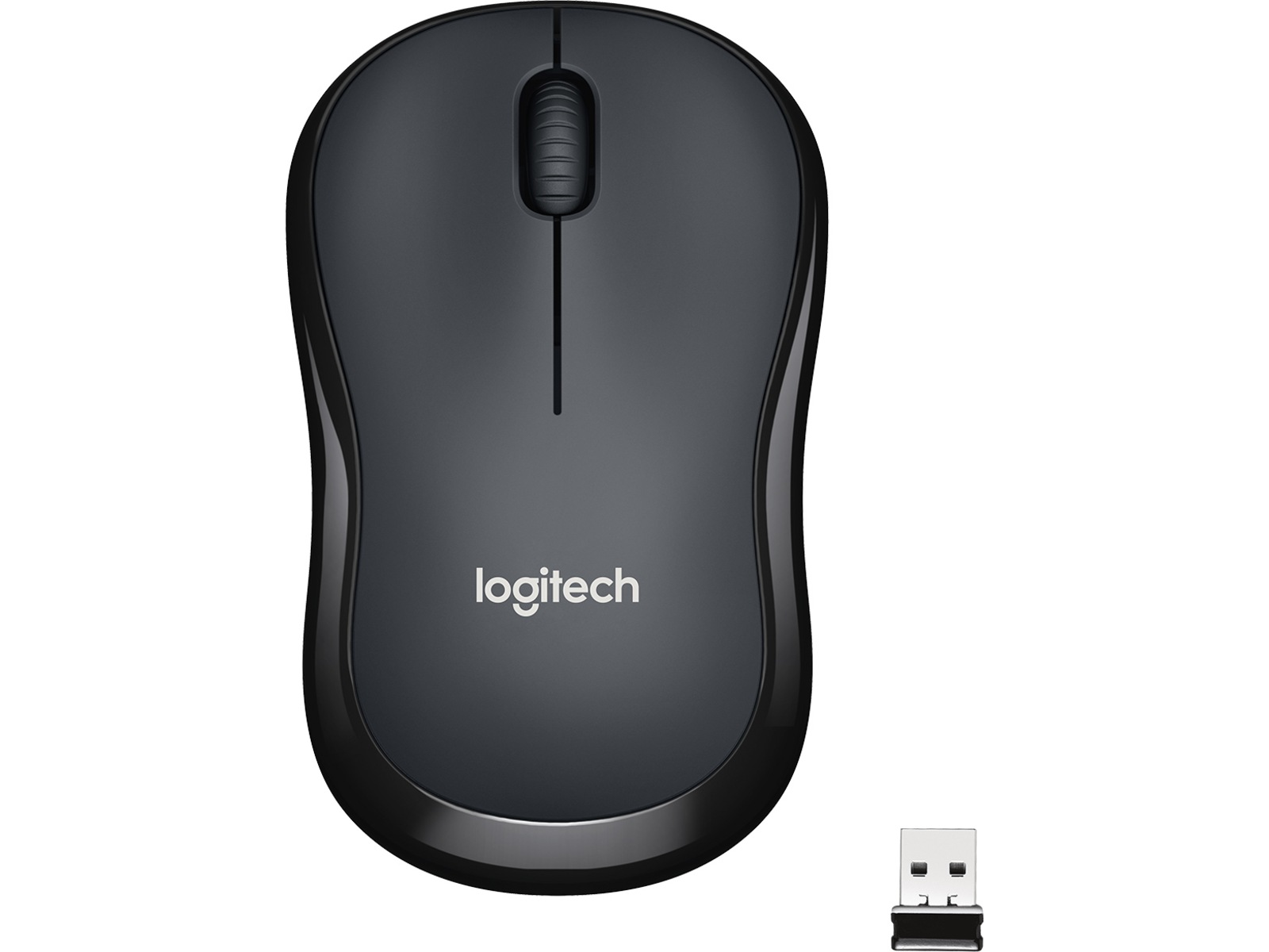 Logitech M220 Silent trådløs PC mus, Svart Mus