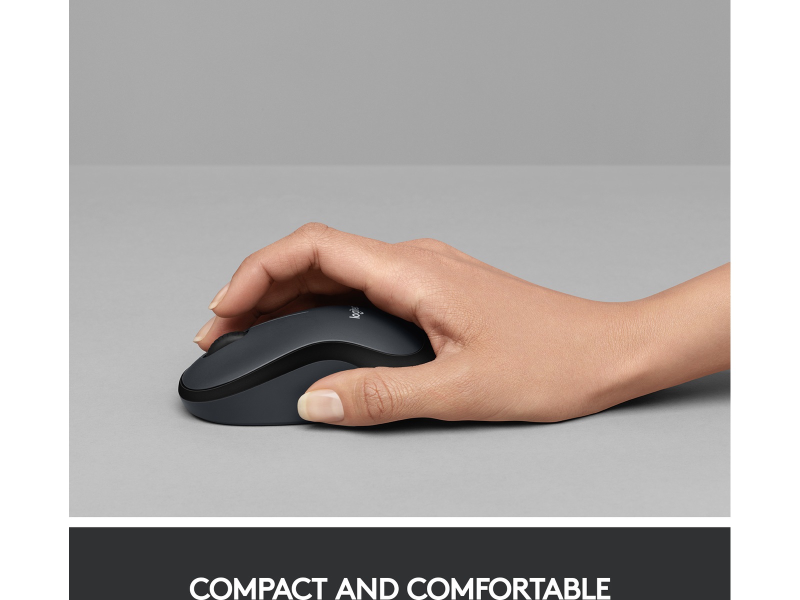 Logitech M220 Silent trådløs PC mus, Svart Mus