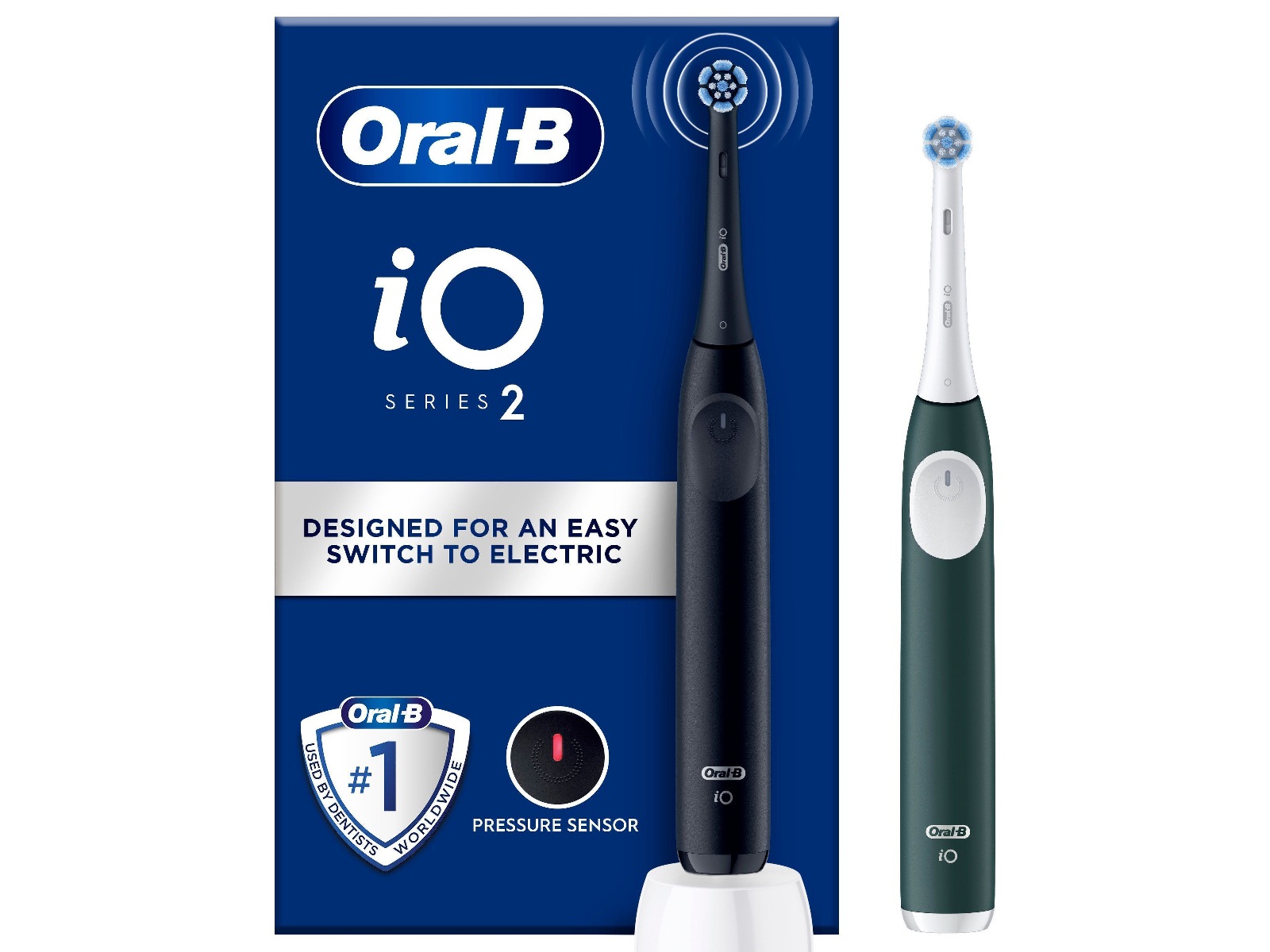 ORAL-B iO2 Series Duo Elektriske tannbørster Elektriske tannbørster
