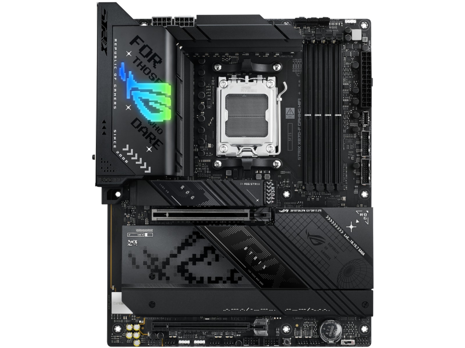 ASUS ROG Strix X870-F GAMING WIFI Hovedkort AMD Socket