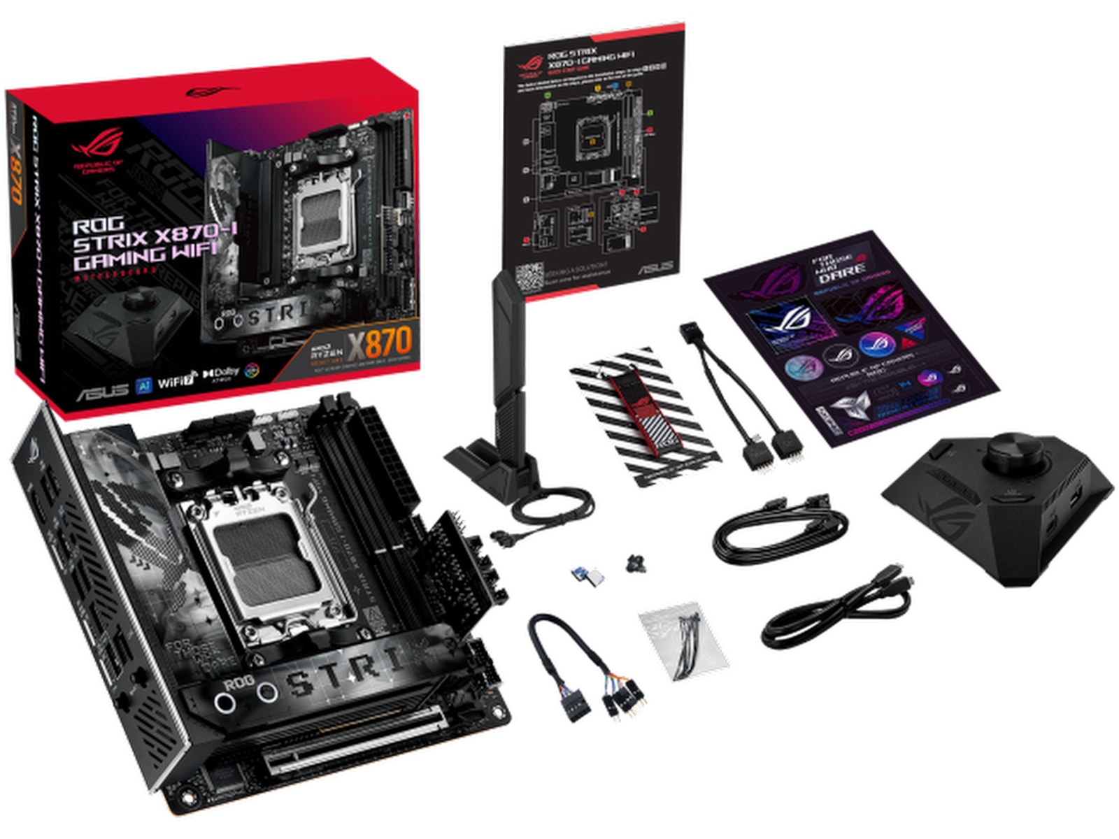 ASUS ROG Strix X870-I GAMING WIFI Hovedkort AMD Socket