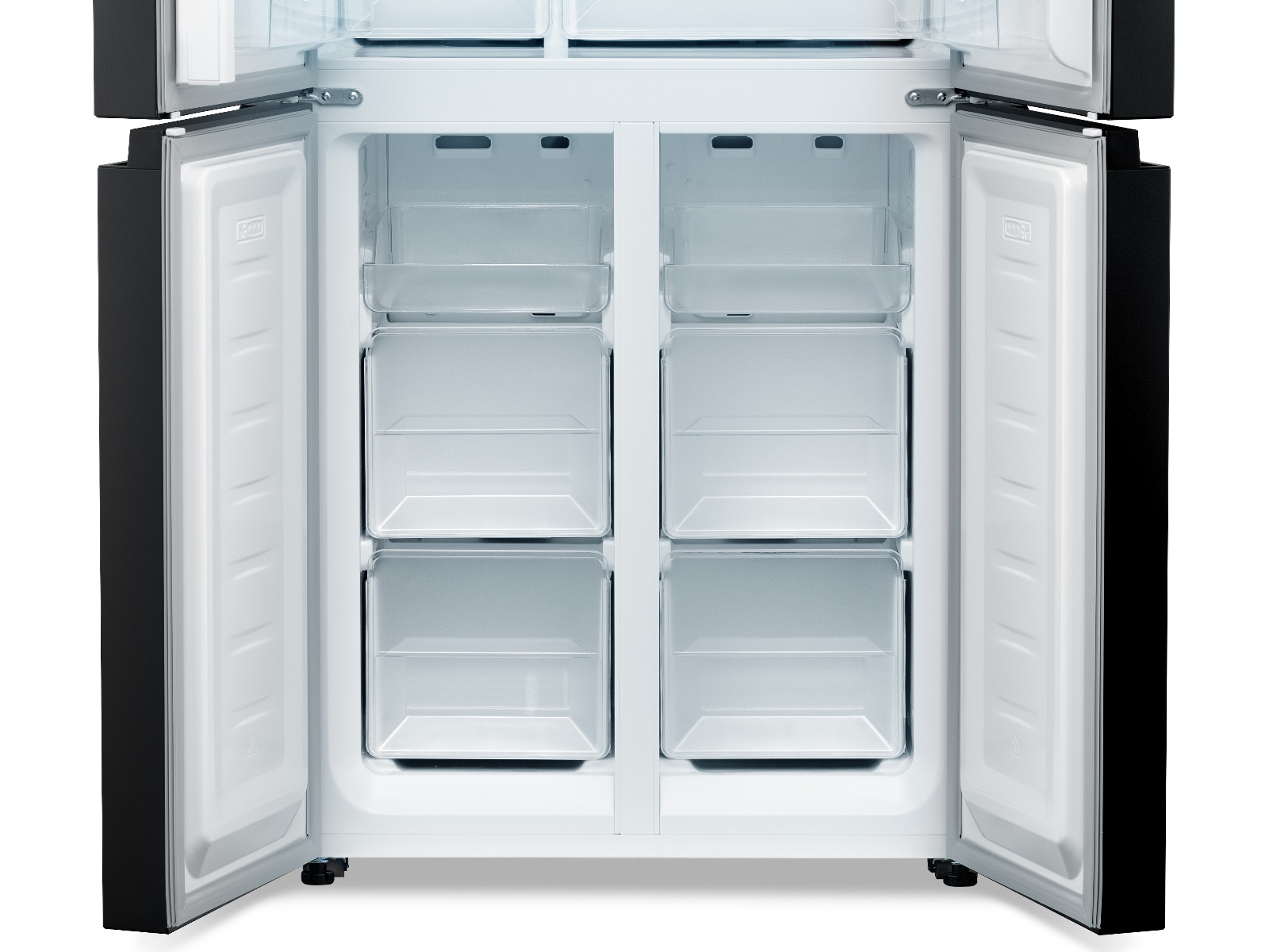 Avant MDR79DI1 Side-by-side kjøle- og fryseskap (sort) Side-by-side kjøleskap