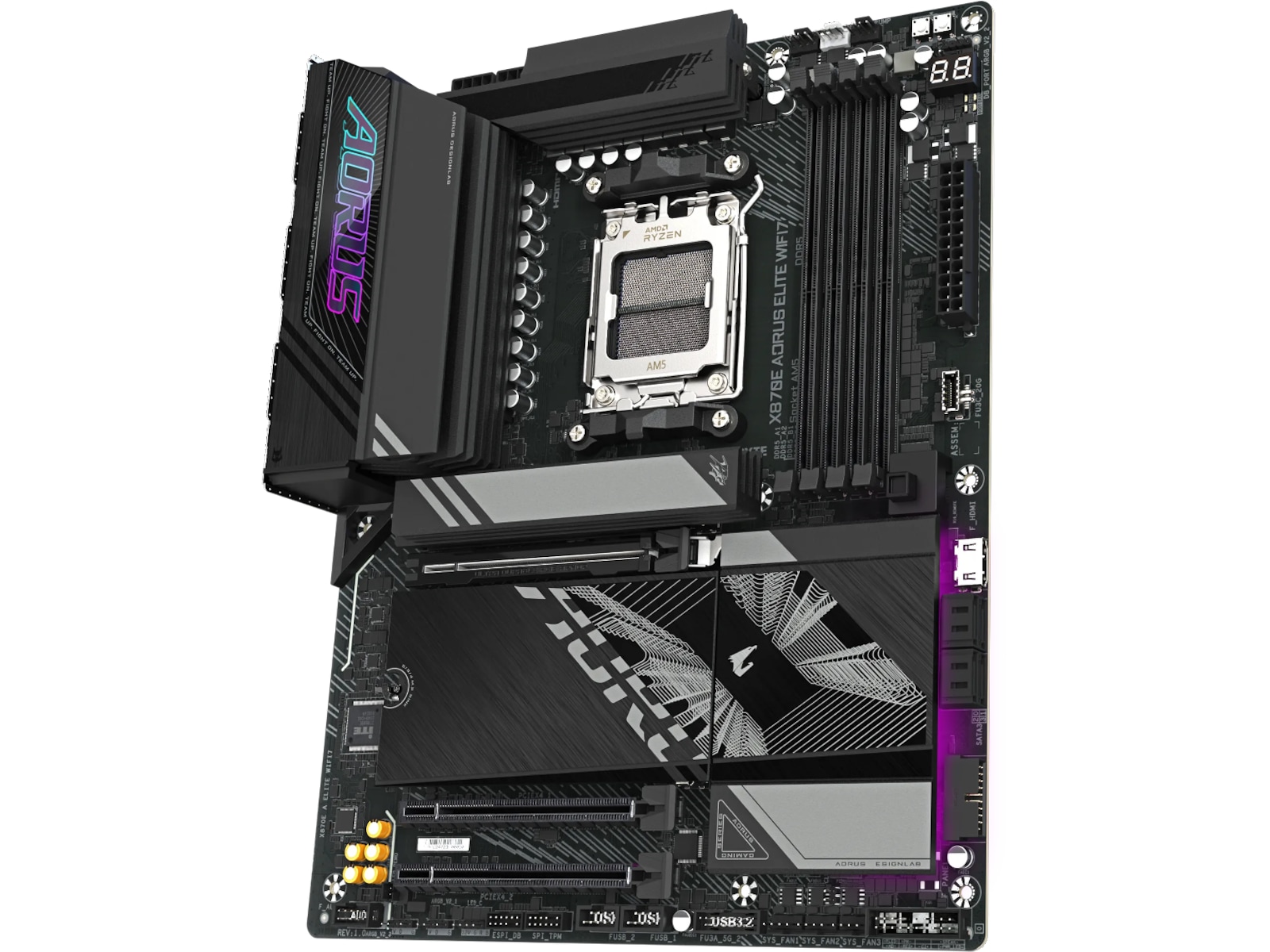 GIGABYTE X870E AORUS ELITE Hovedkort AMD Socket