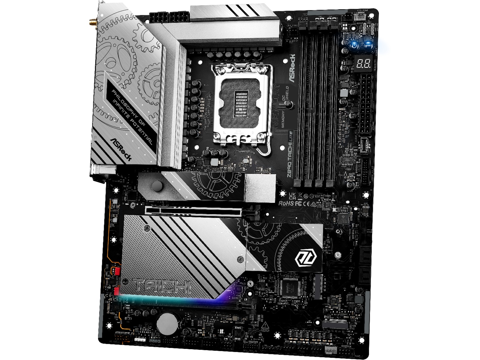 ASRock Z890 TAICHI LITE Hovedkort Intel Socket