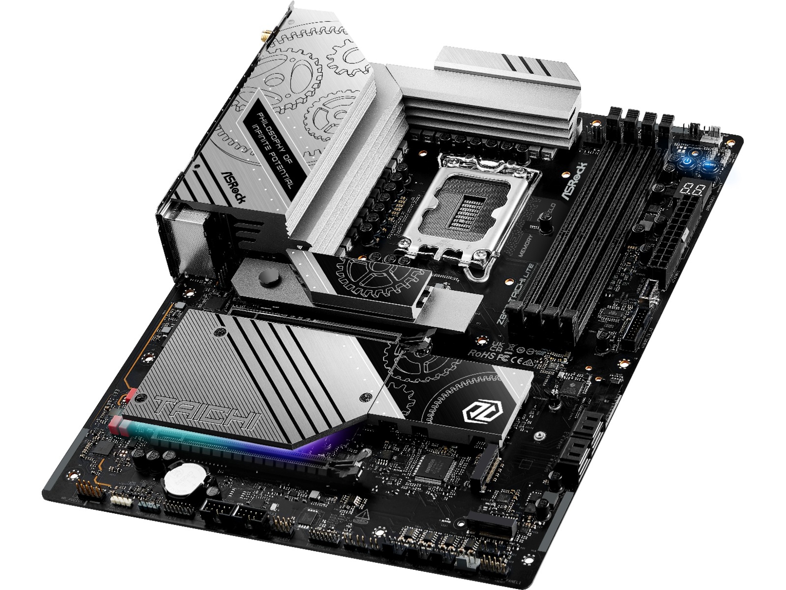 ASRock Z890 TAICHI LITE Hovedkort Intel Socket