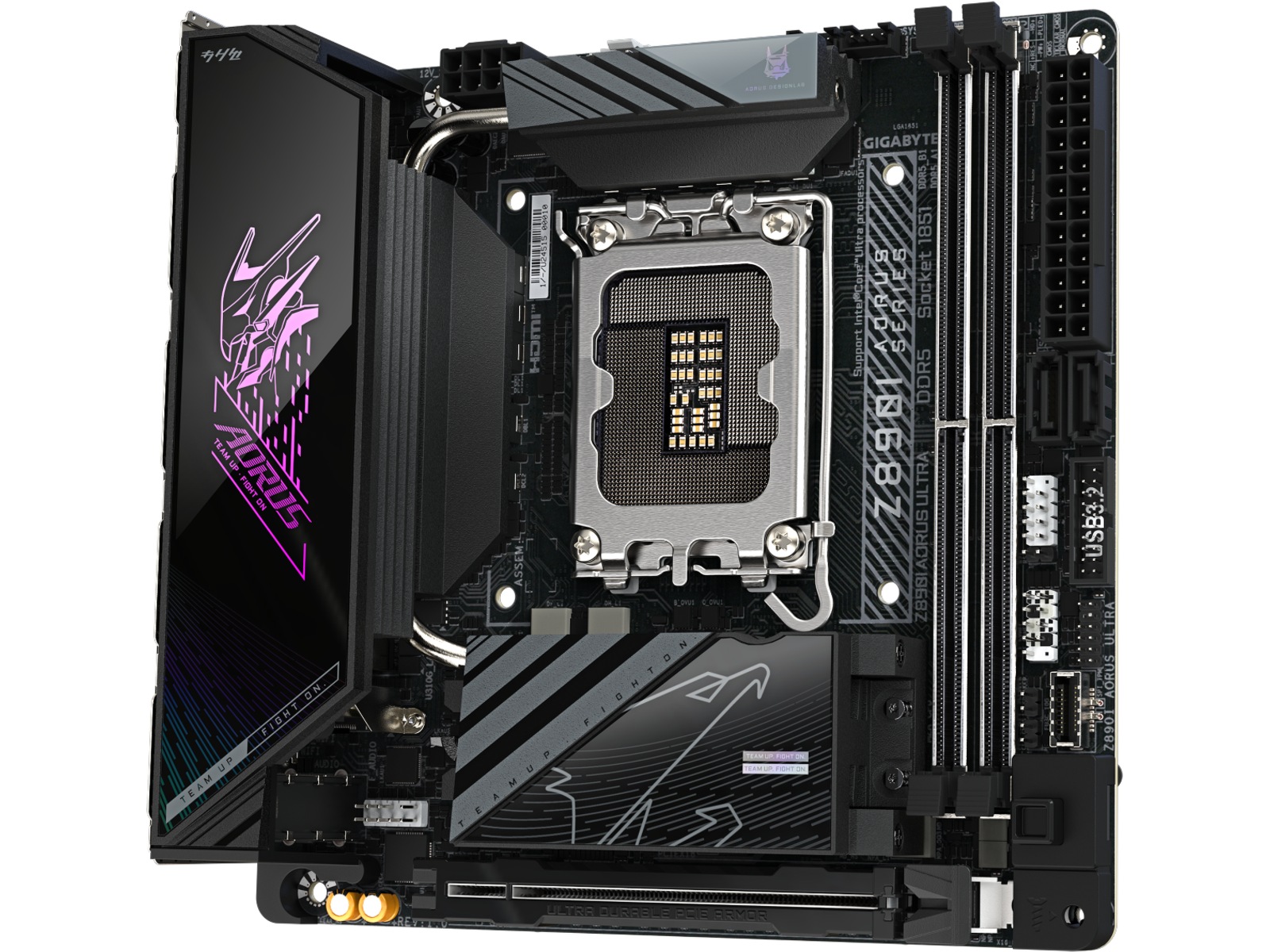 GIGABYTE Z890I AORUS ULTRA Hovedkort Intel Socket