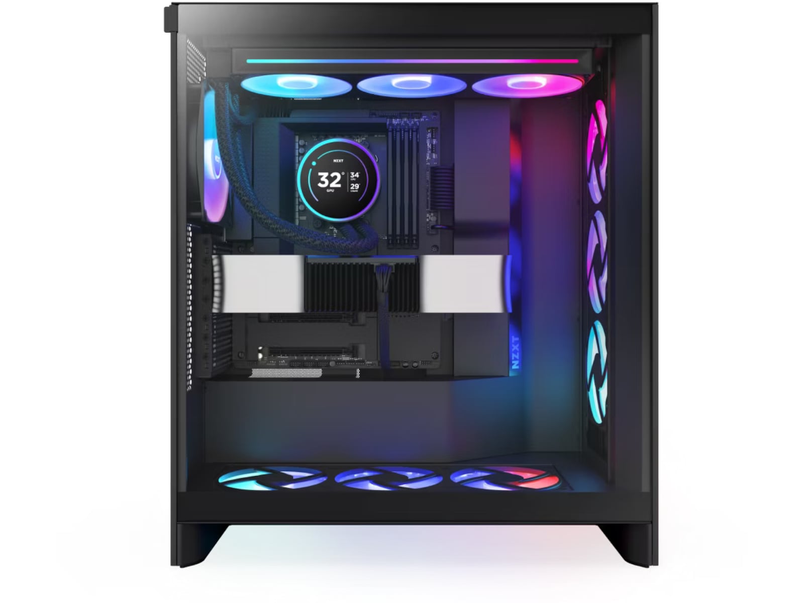 NZXT Kraken 360 Elite V2 2024 RGB Kjøler (sort) CPU - Vannkjøling