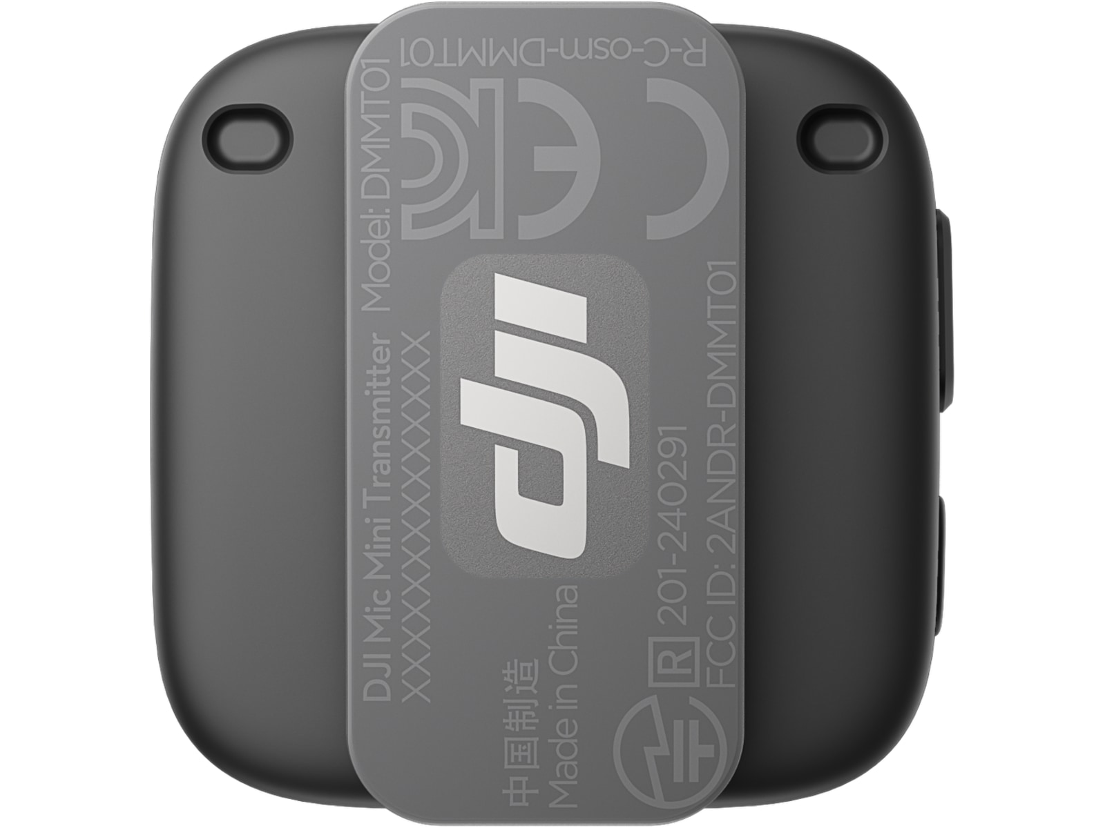 DJI Mic Mini sender (Infinity Black) Streaming tilbehør