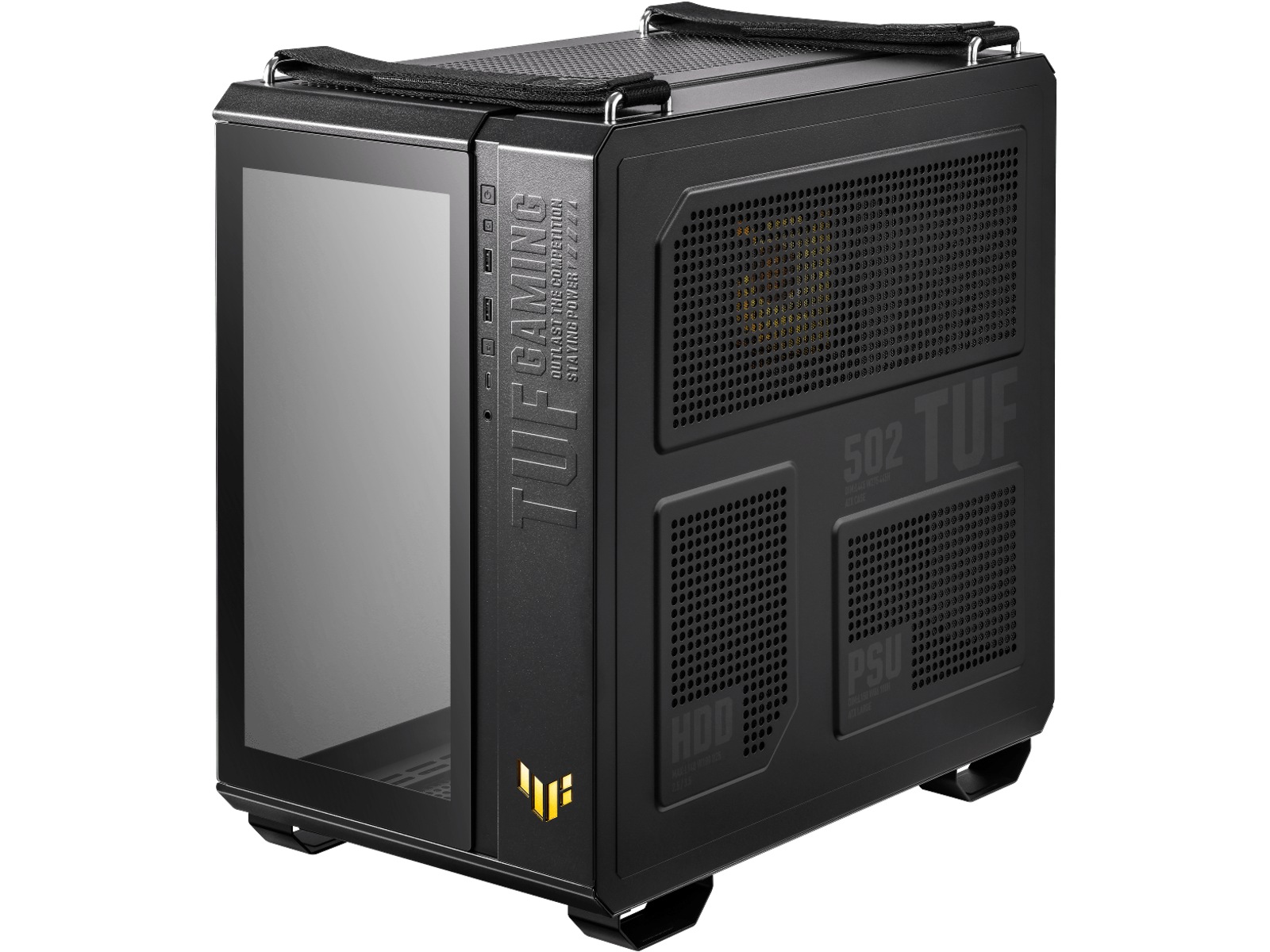 Asus TUF Gaming GT502 Plus TG ARGB Mid Tower (sort) Midi tower