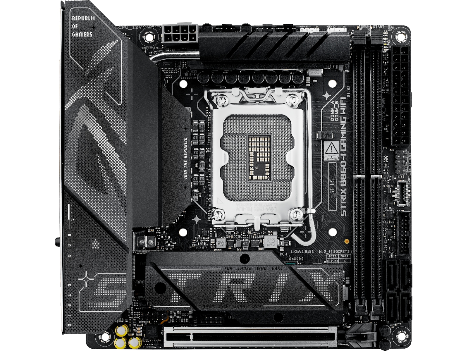 ASUS ROG STRIX B860-I GAMING WIFI Hovedkort Intel Socket