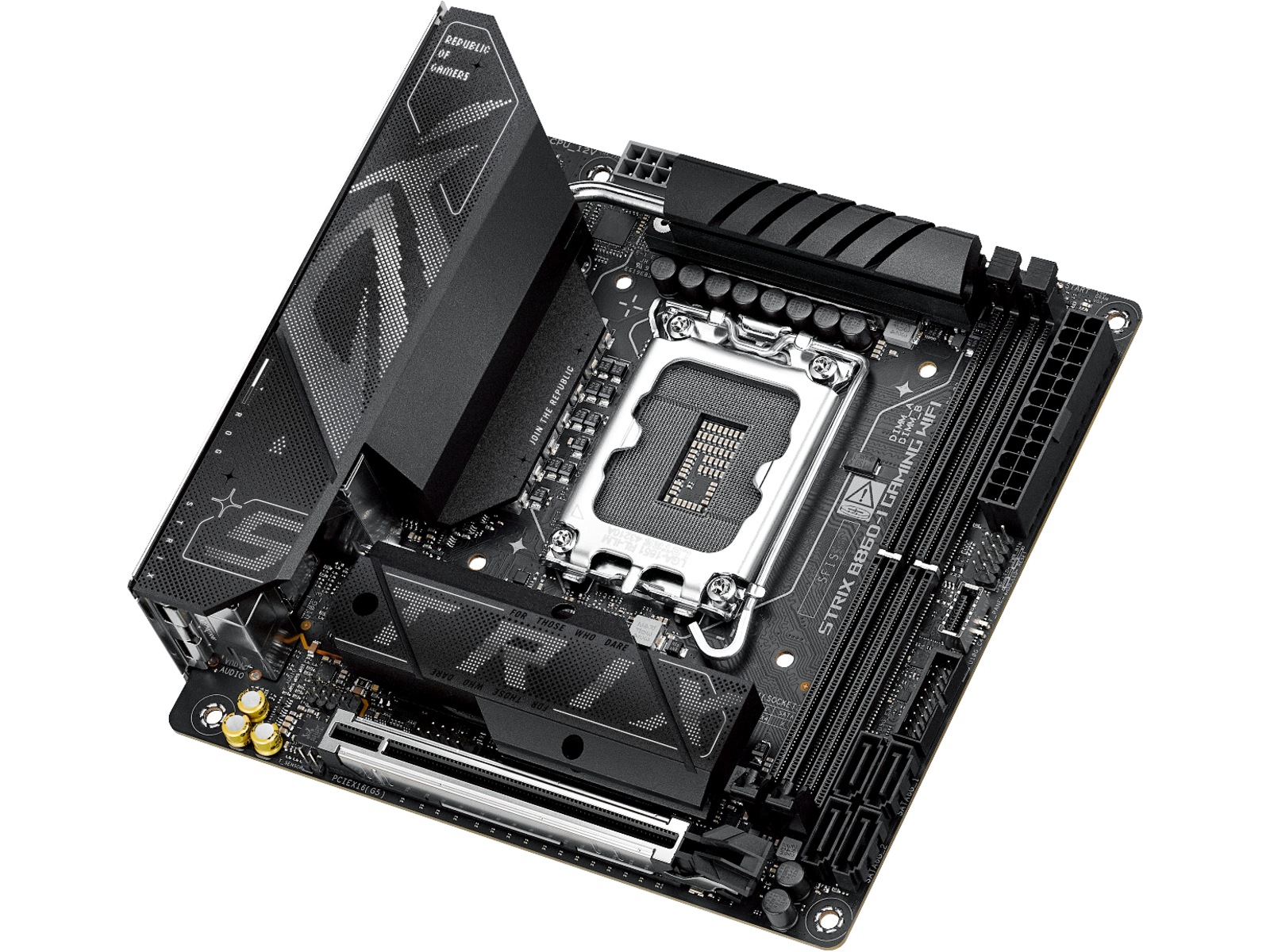 ASUS ROG STRIX B860-I GAMING WIFI Hovedkort Intel Socket