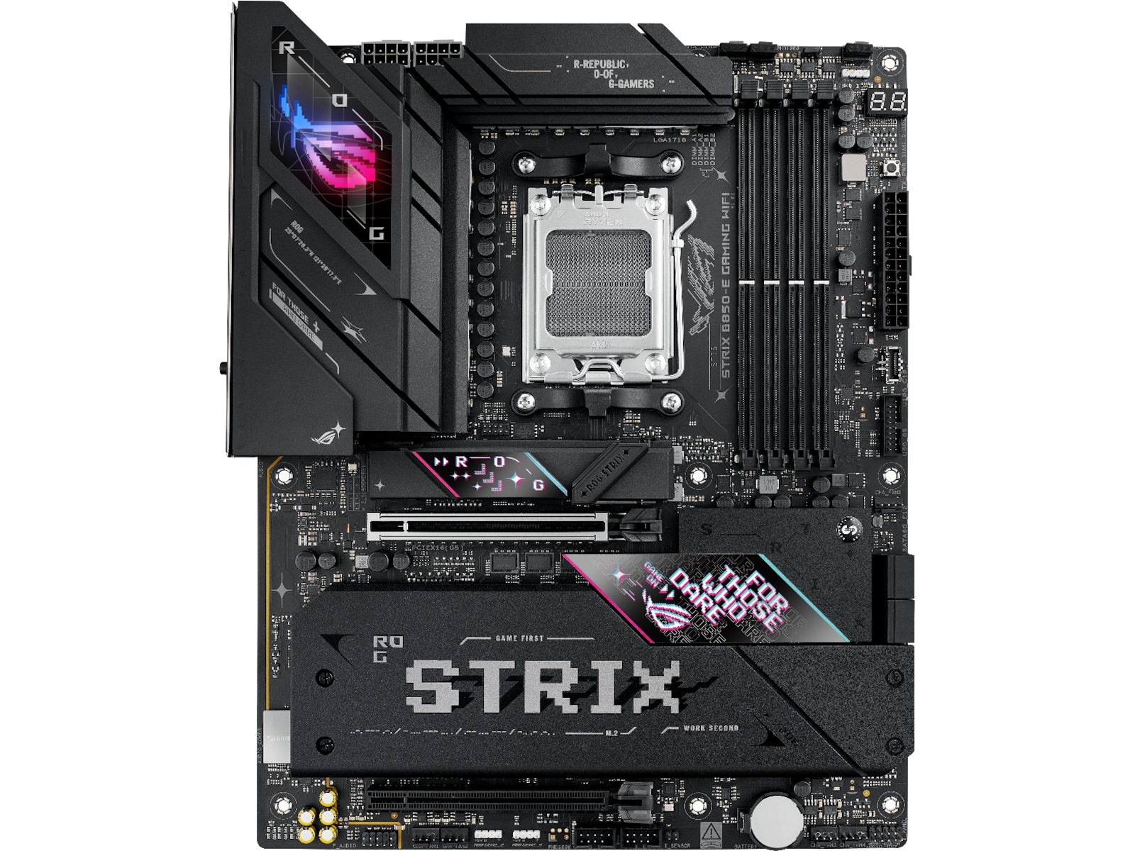 ASUS ROG STRIX B850-E GAMING WIFI Hovedkort AMD Socket
