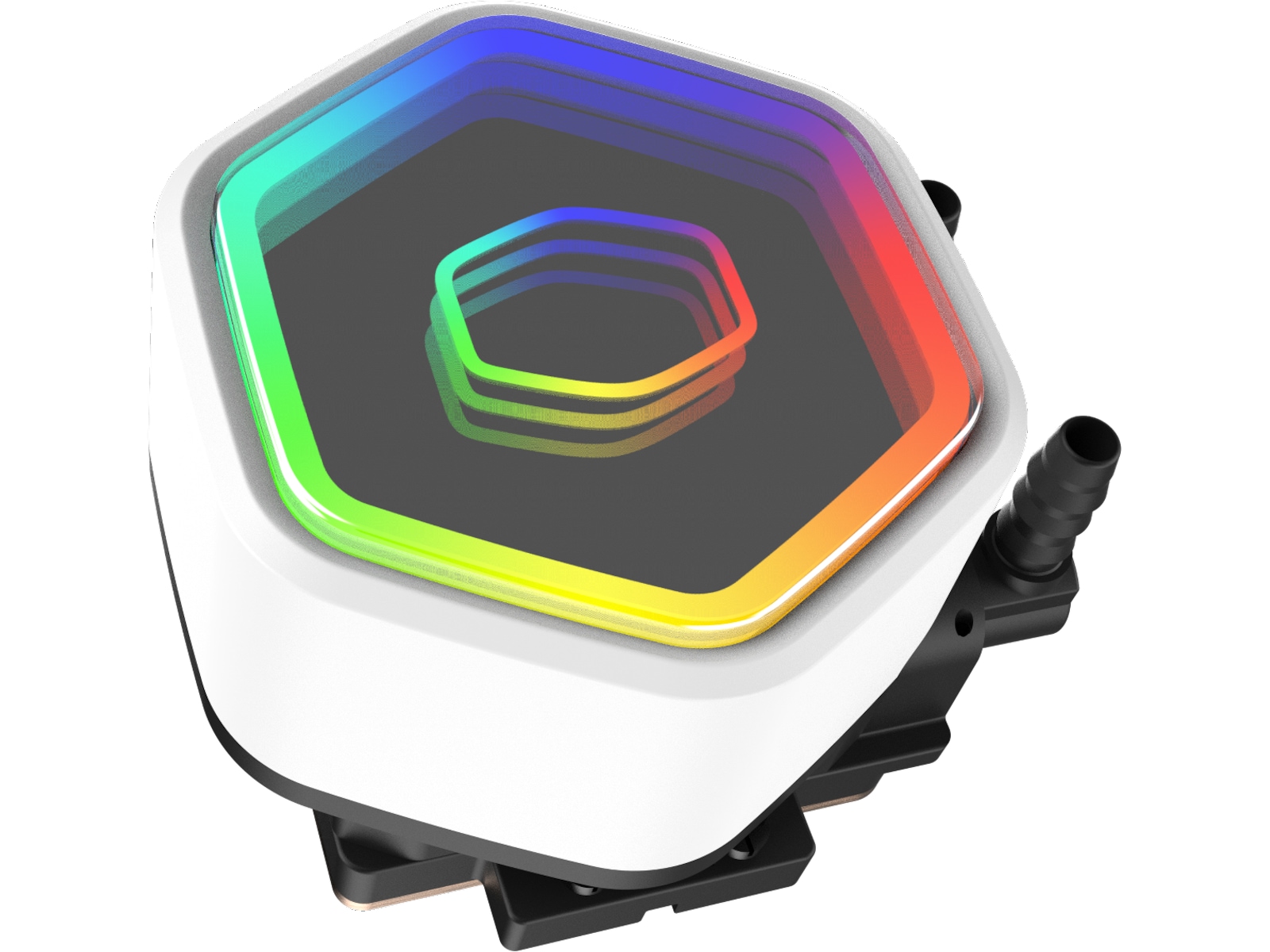 Cooler Master MasterLiquid 240 Core II ARGB Kjøler (hvit) CPU - Vannkjøling