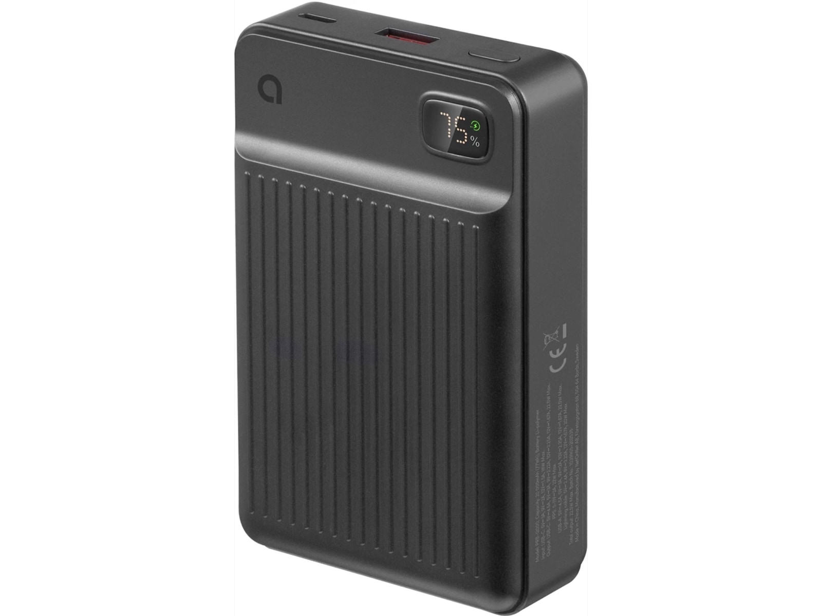 Andersson 20.000mAh Powerbank m/ integrerte kabler Powerbank