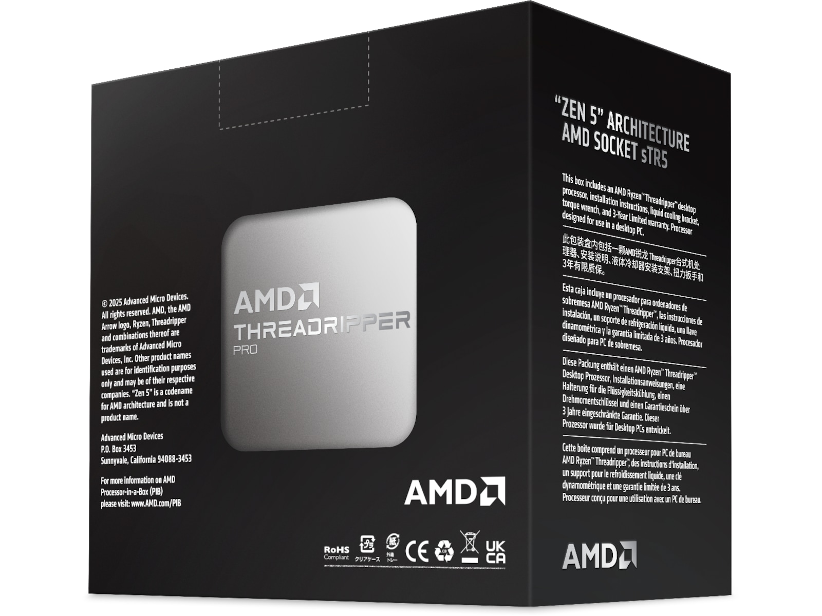 AMD Ryzen Threadripper PRO 9965WX Prosessorer