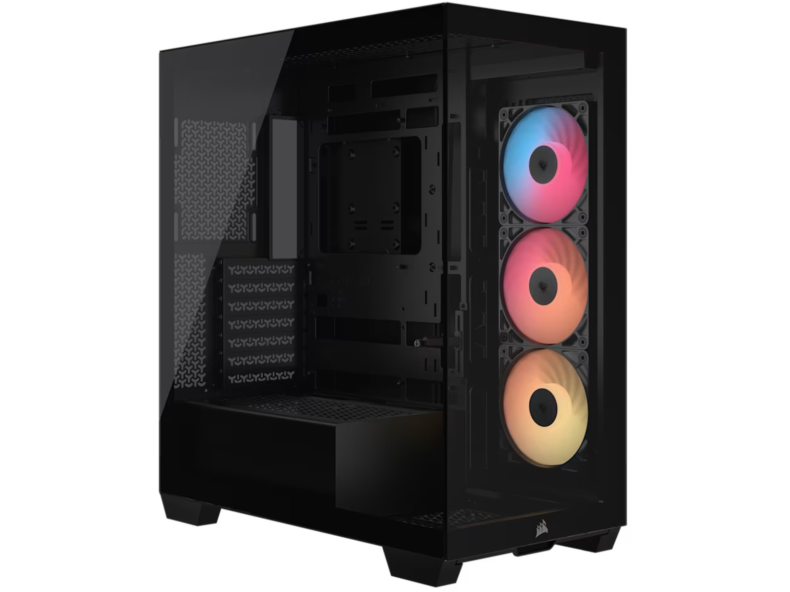 Corsair 3500X RSR ARGB Mid Tower (sort) Midi tower