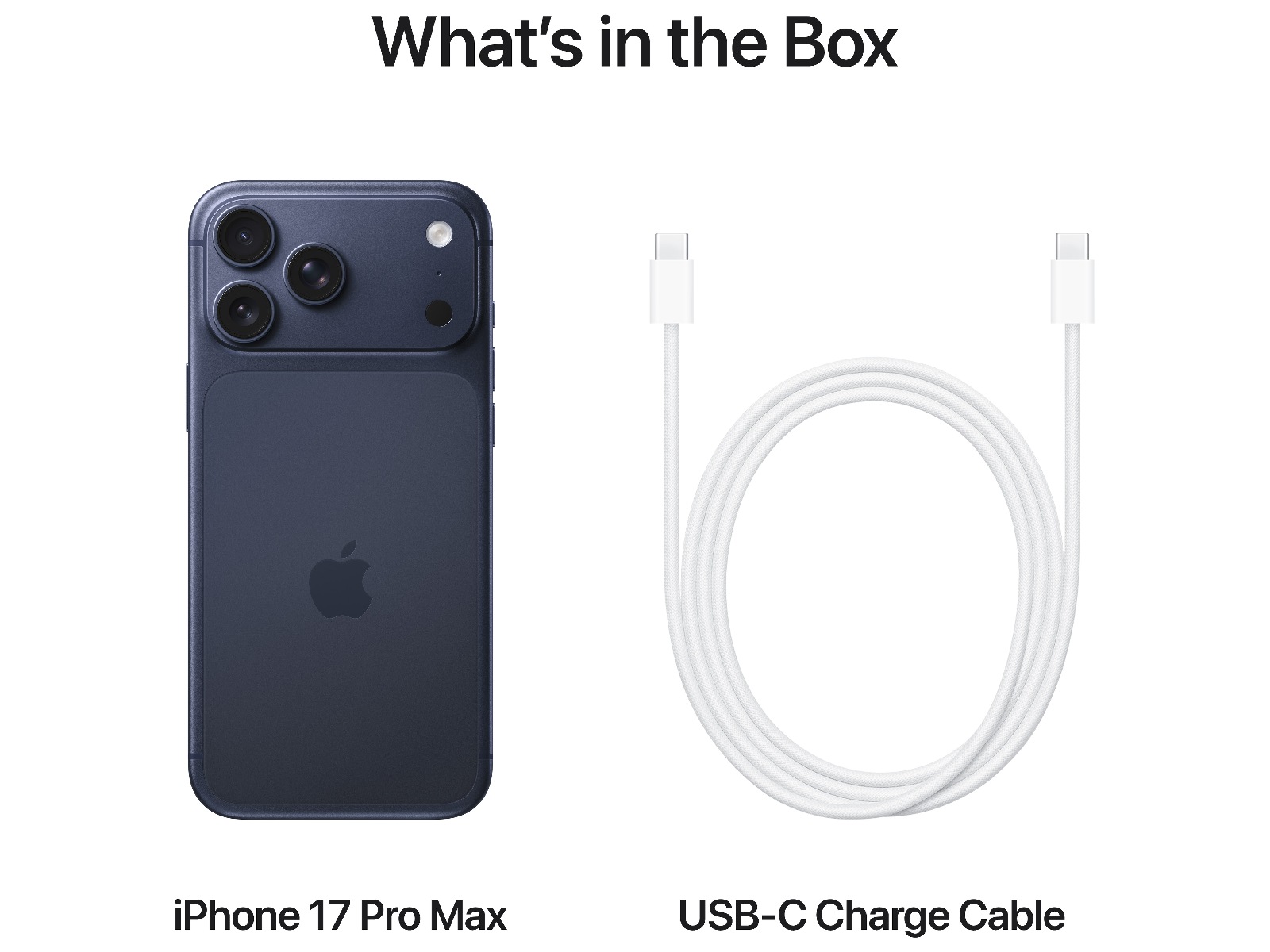 iPhone 17 Pro Max 256GB (dypblå) Mobiltelefoner