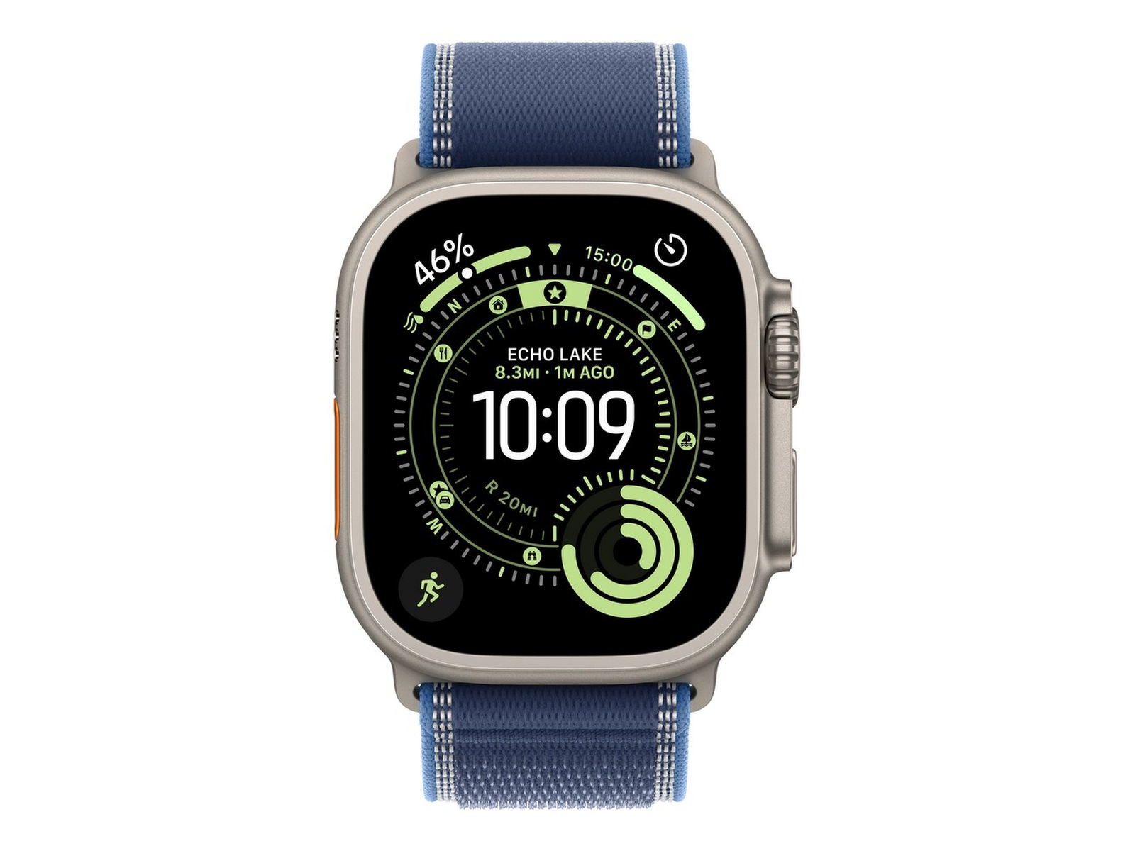 Apple Watch Ultra 3 49mm GPS + LTE Titan (naturlig) Smartklokker
