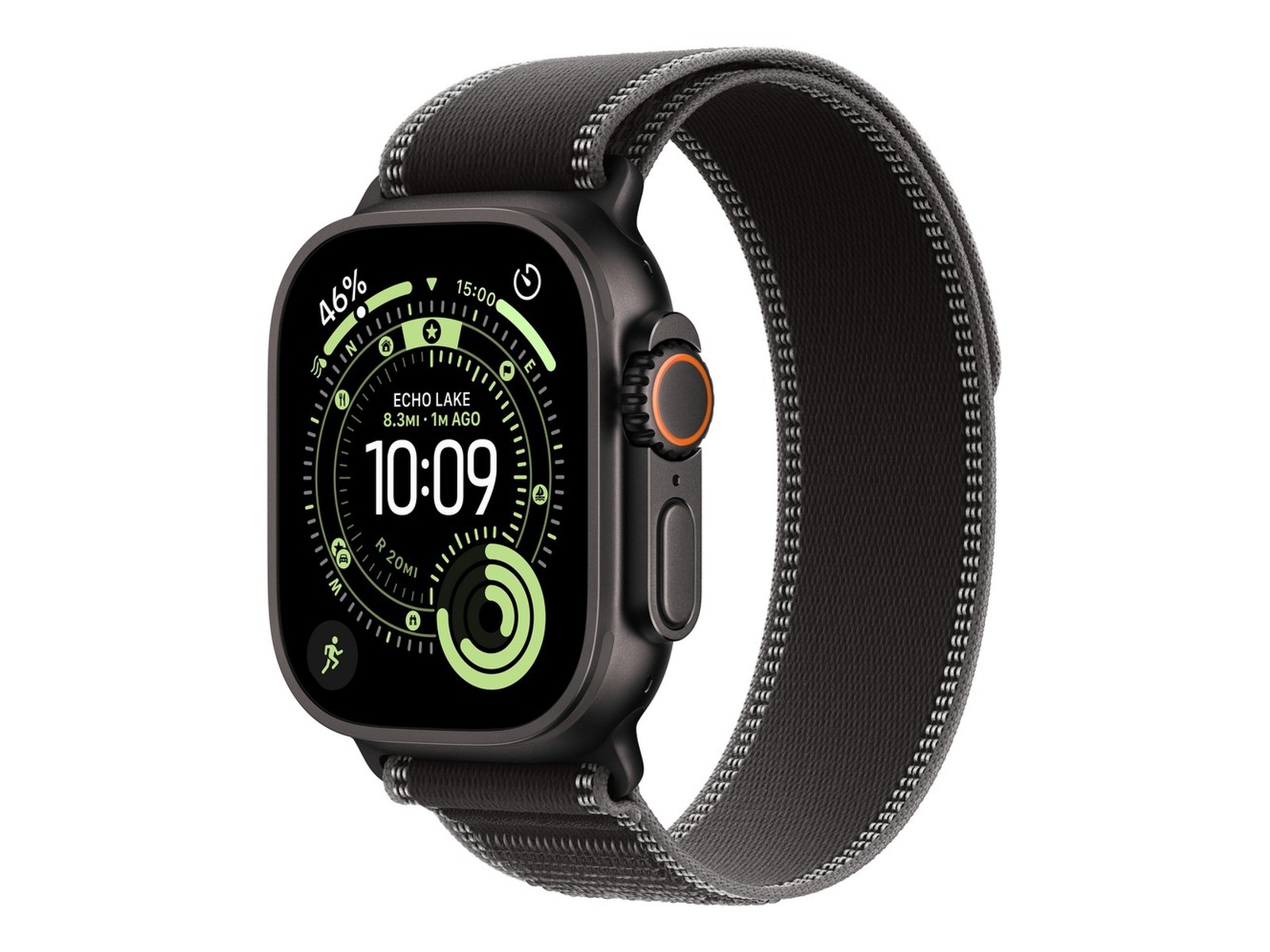 Apple Watch Ultra 3 49mm GPS + LTE Titan (sort) Smartklokker