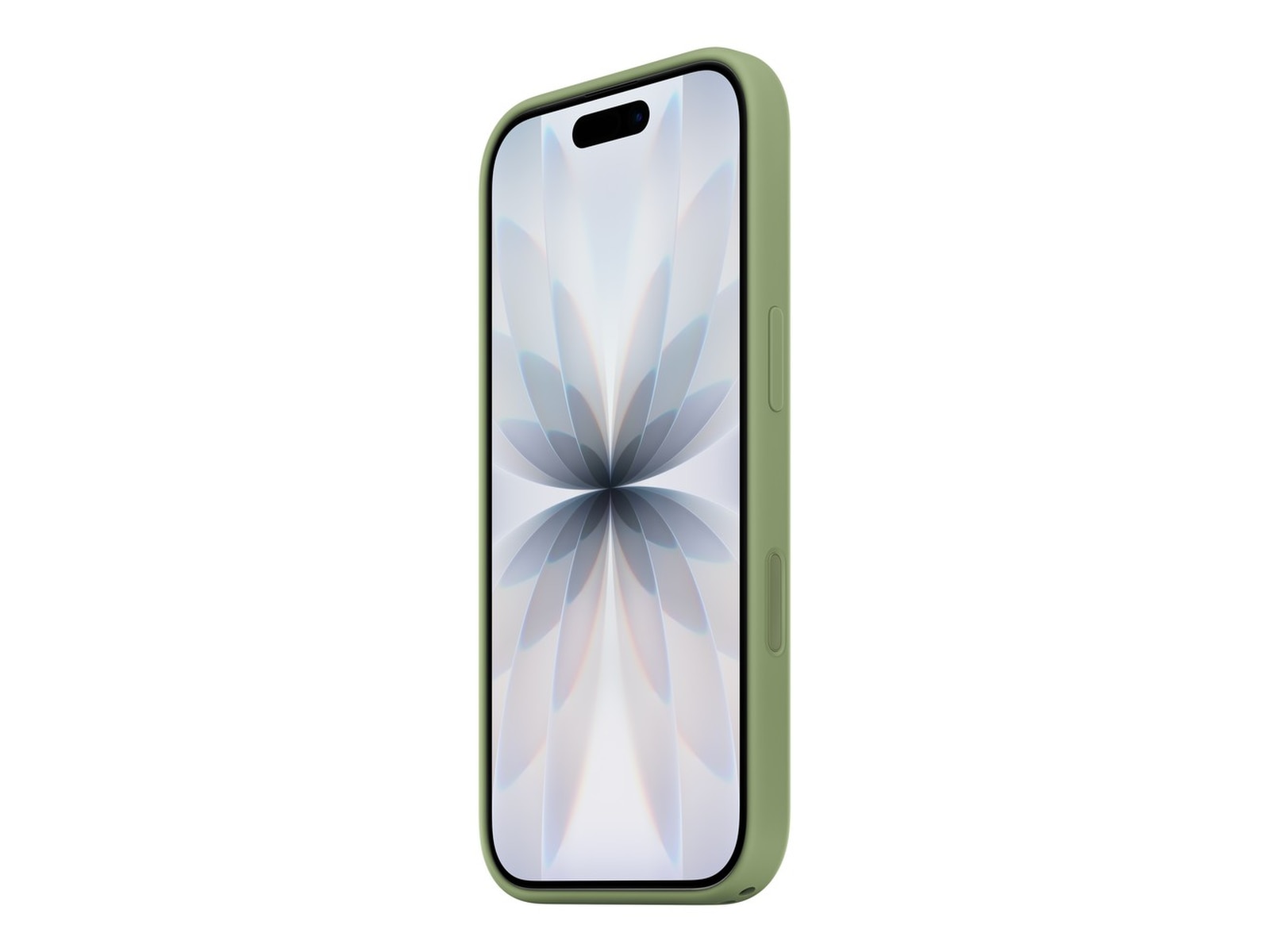 Apple iPhone 17 silikondeksel (lys mosegrønn) Deksel til mobiltelefon