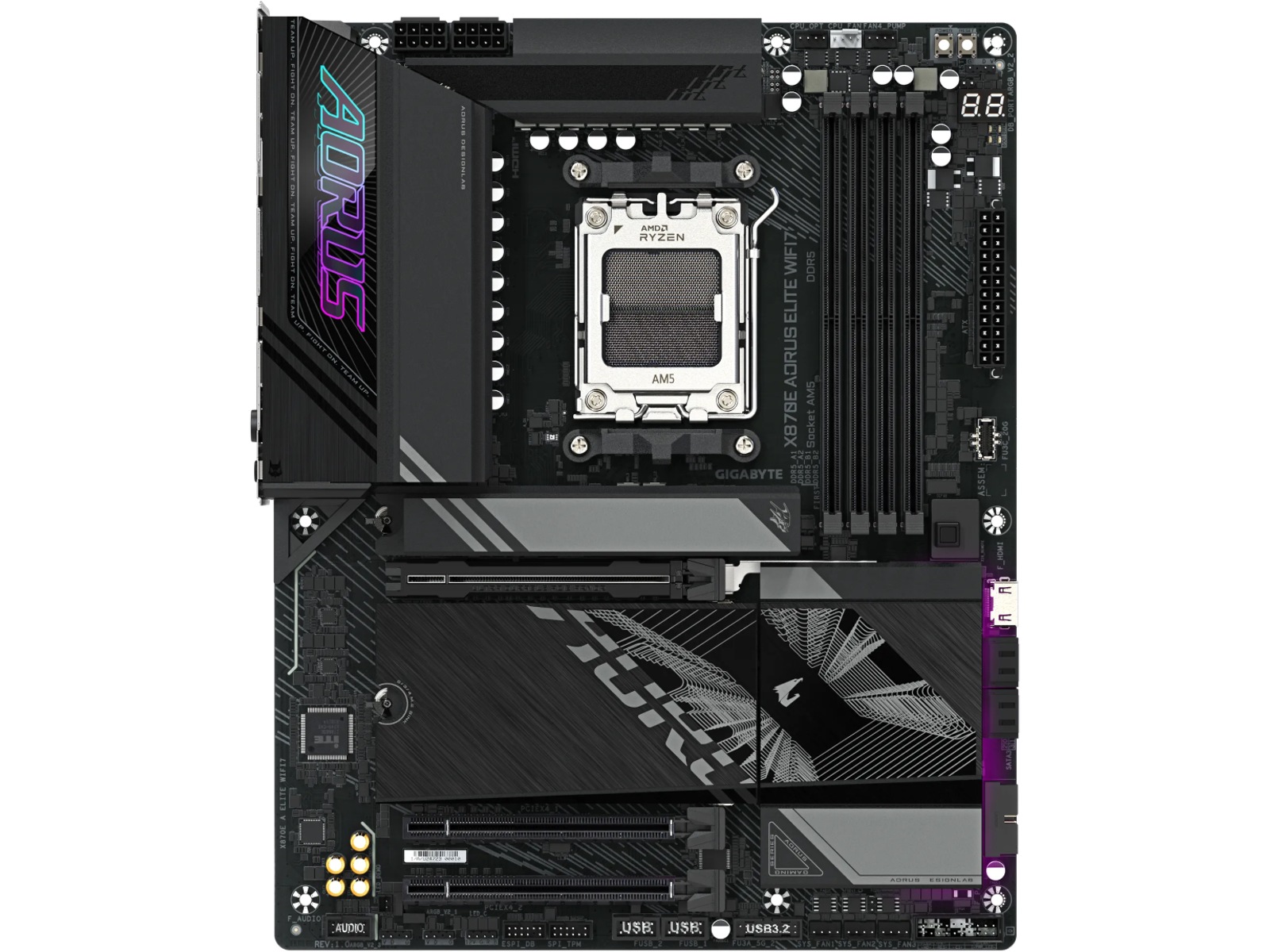 GIGABYTE X870E AORUS ELITE Hovedkort -B-Grade Demo hovedkort