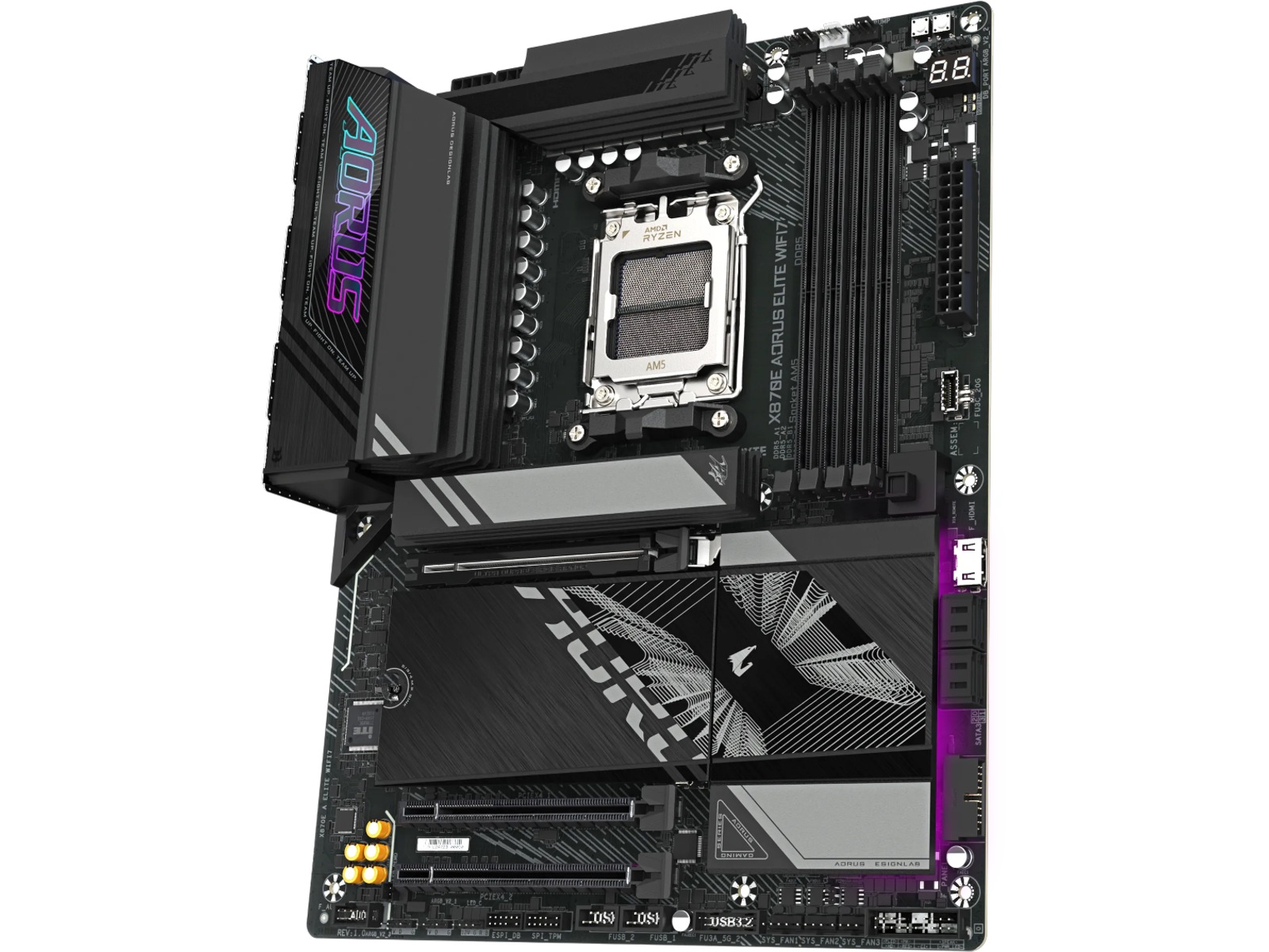 GIGABYTE X870E AORUS ELITE Hovedkort -B-Grade Demo hovedkort