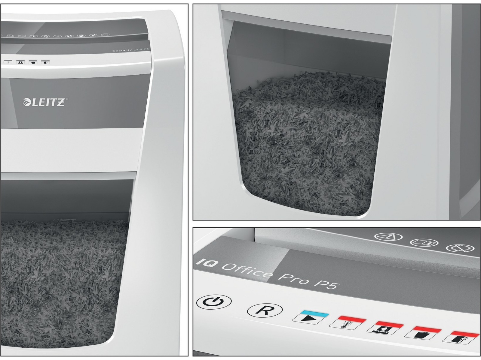 Leitz makuleringsmaskin IQ Office Pro P5 Makuleringsmaskiner