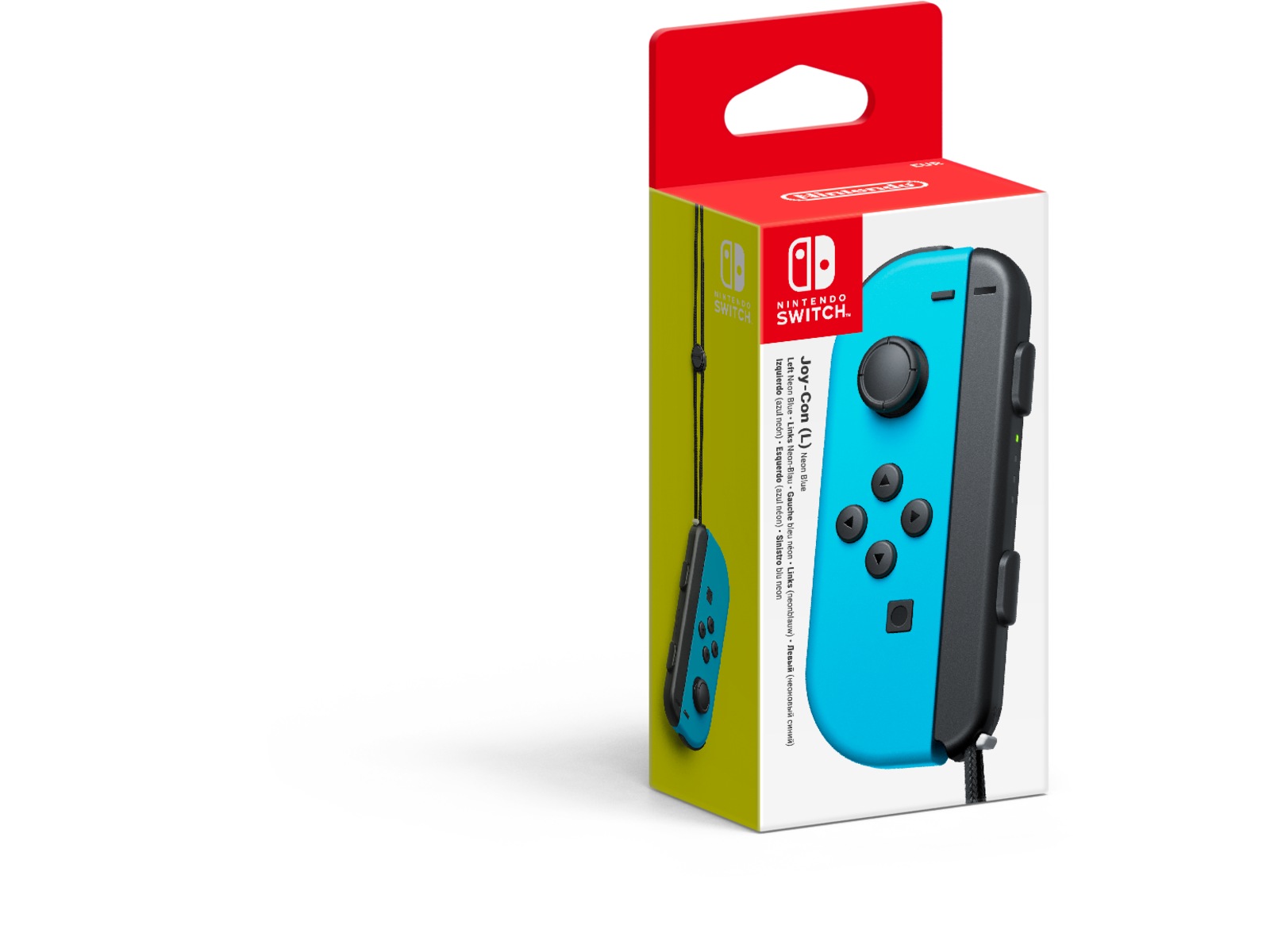 Nintendo Switch Joy-Con Left (Neon Blue) Tilbehør