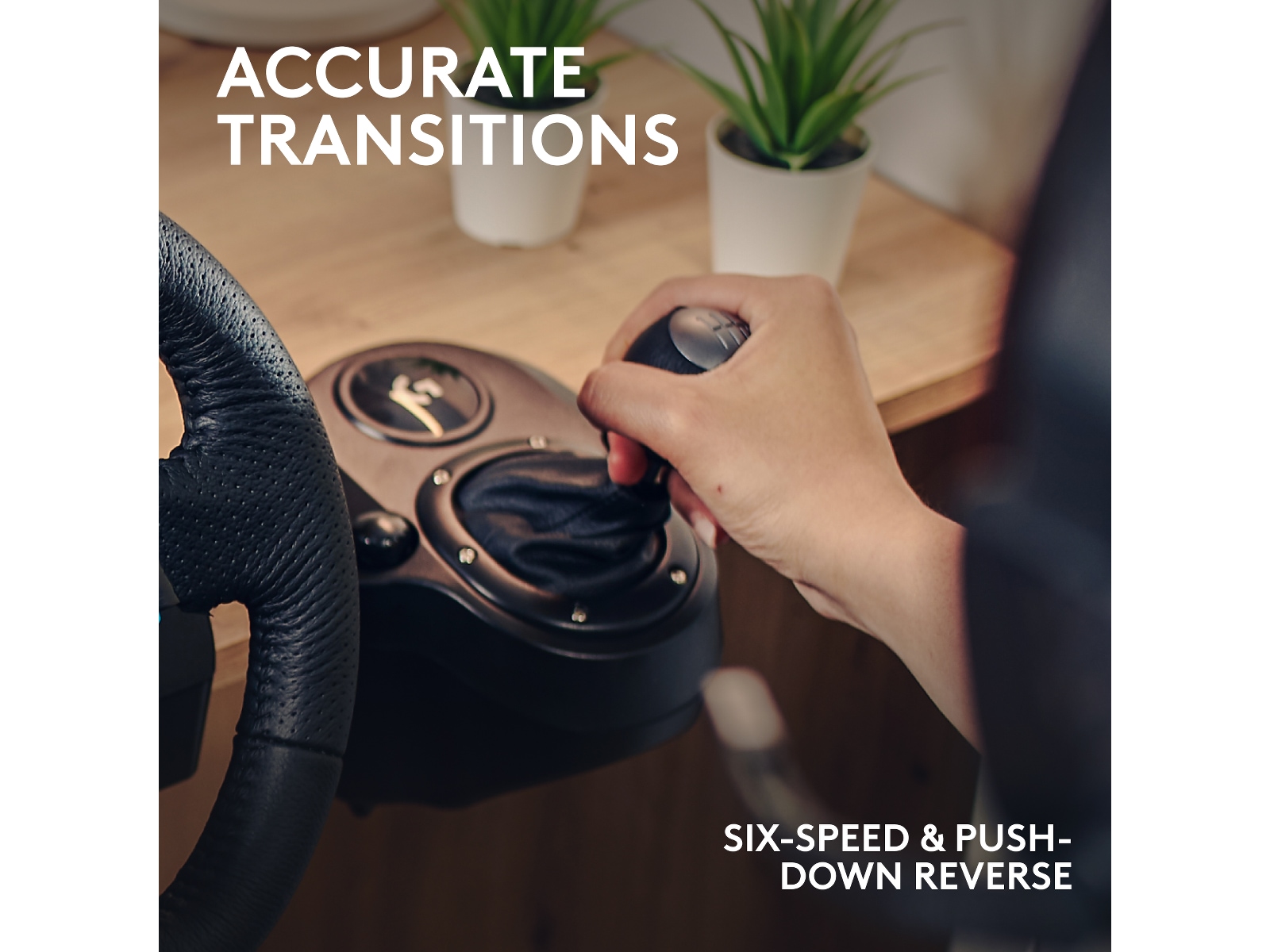 Logitech G923 og Driving Force Shifter Bundle Ratt & pedaler