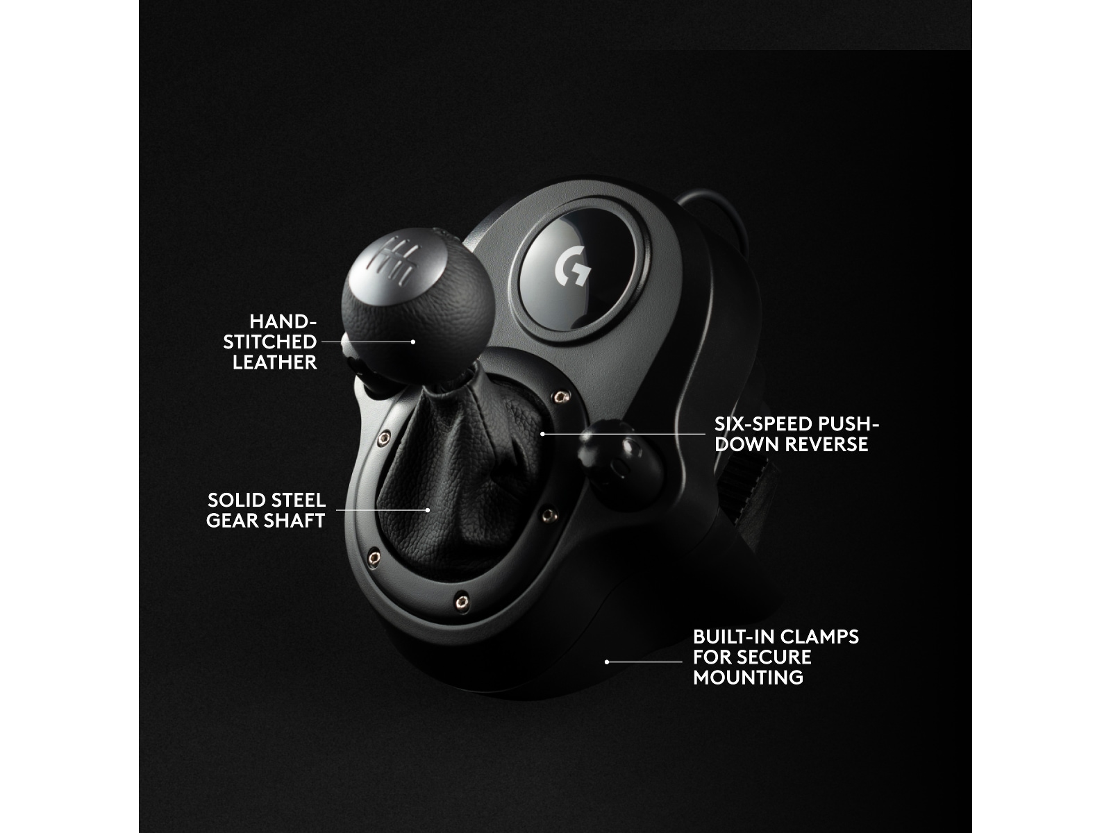 Logitech G923 og Driving Force Shifter Bundle Ratt & pedaler